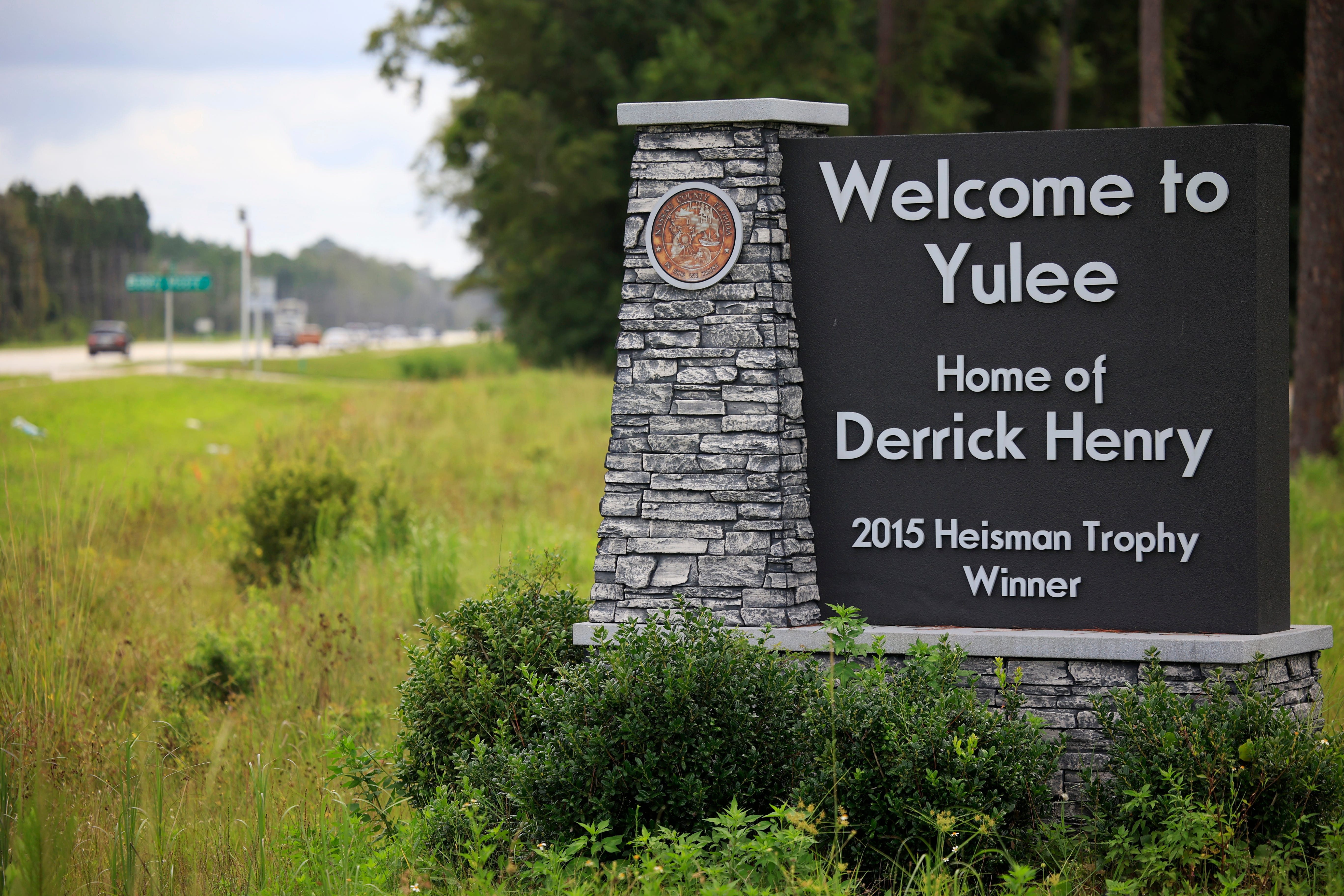 Derrick Henry #2 Yulee High School Hornets Black Football Jersey