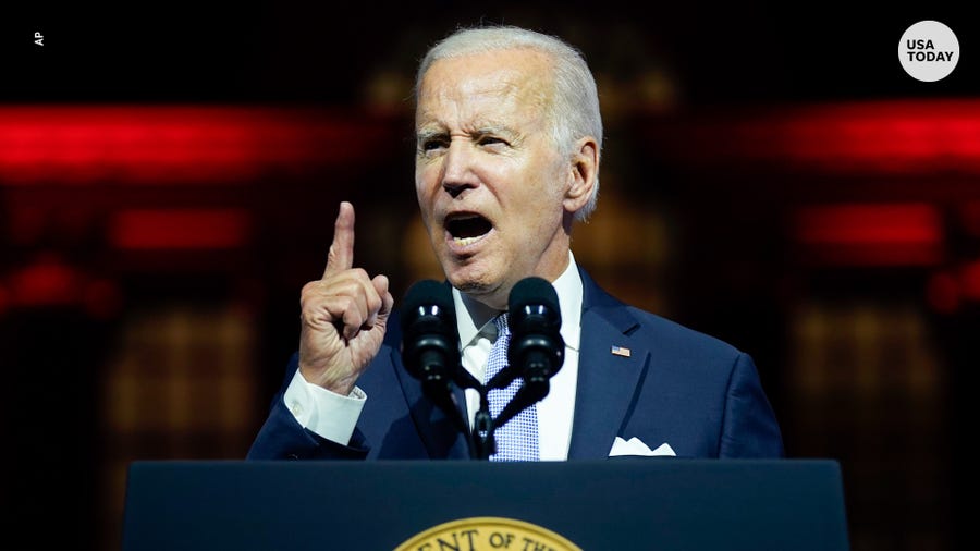 Biden claims 'MAGA forces' determined to 'take country backwards' in speech from Philadelphia