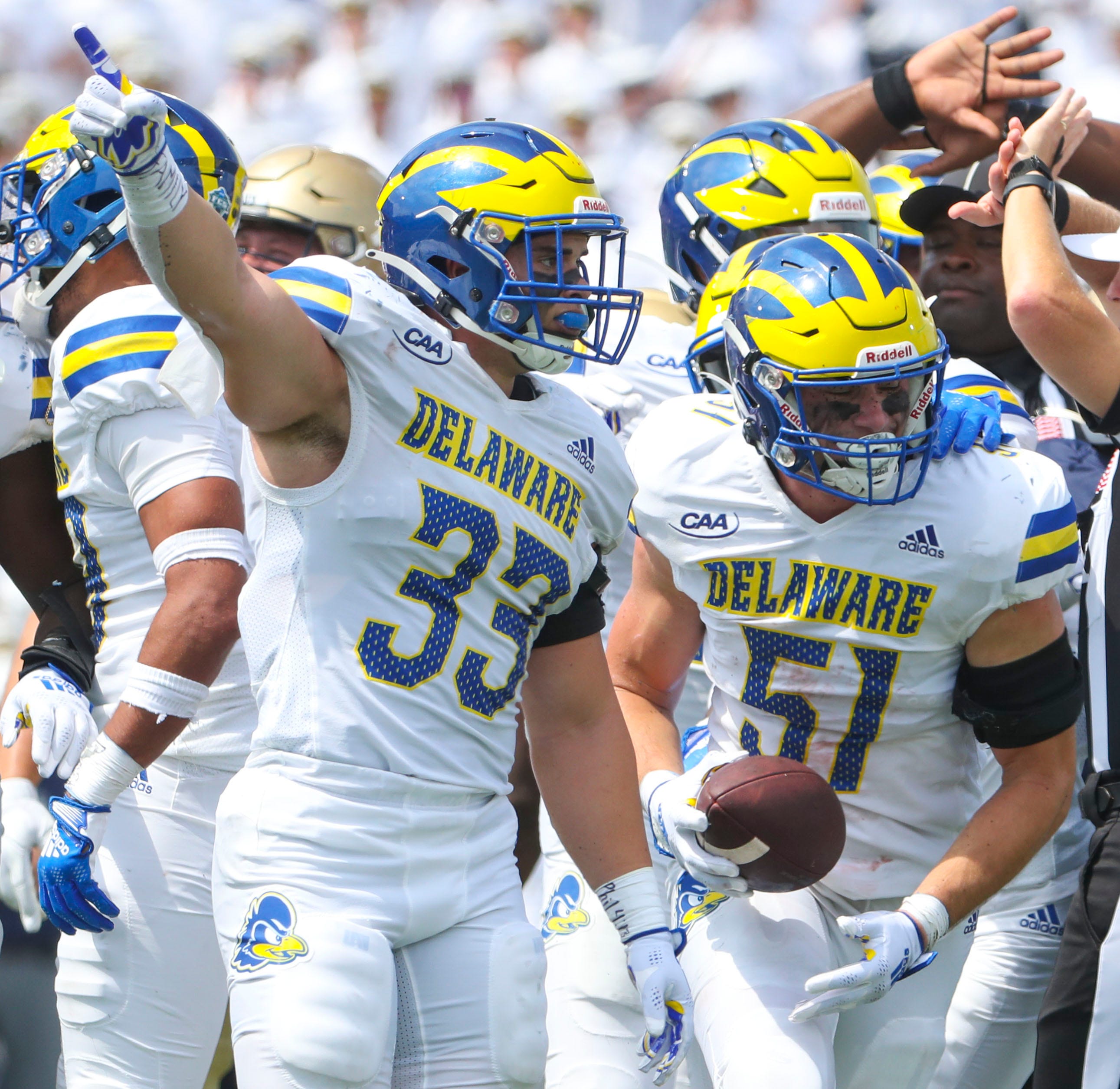 College football top 25: Delaware climbs into top 10 of FCS Power Rankings  following upset over Navy 