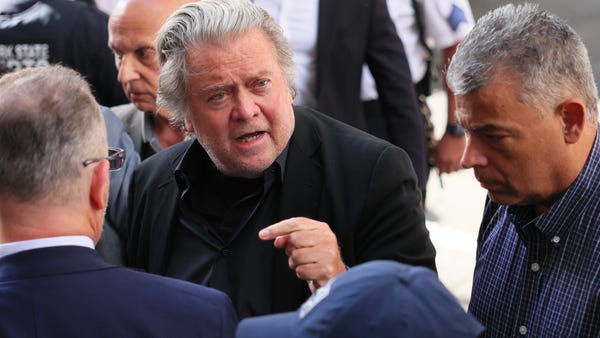 Steve Bannon, former advisor to former President D