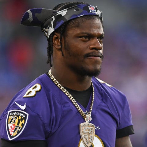 Quarterback Lamar Jackson still doesn't have a lon