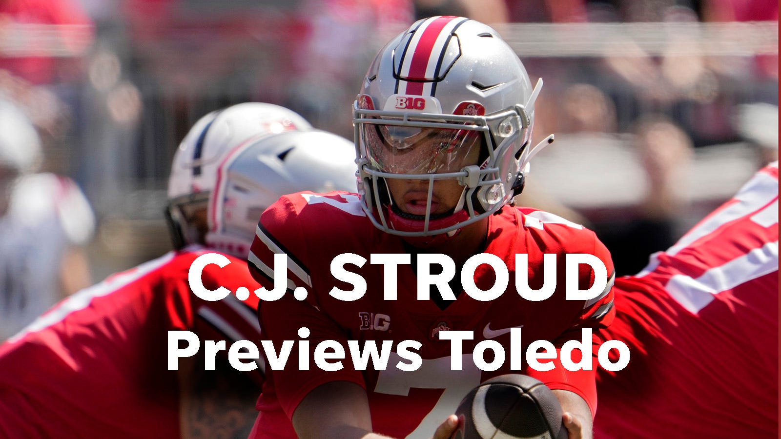 Ohio State's C.J. Stroud Testing Out New Helmet Technology In