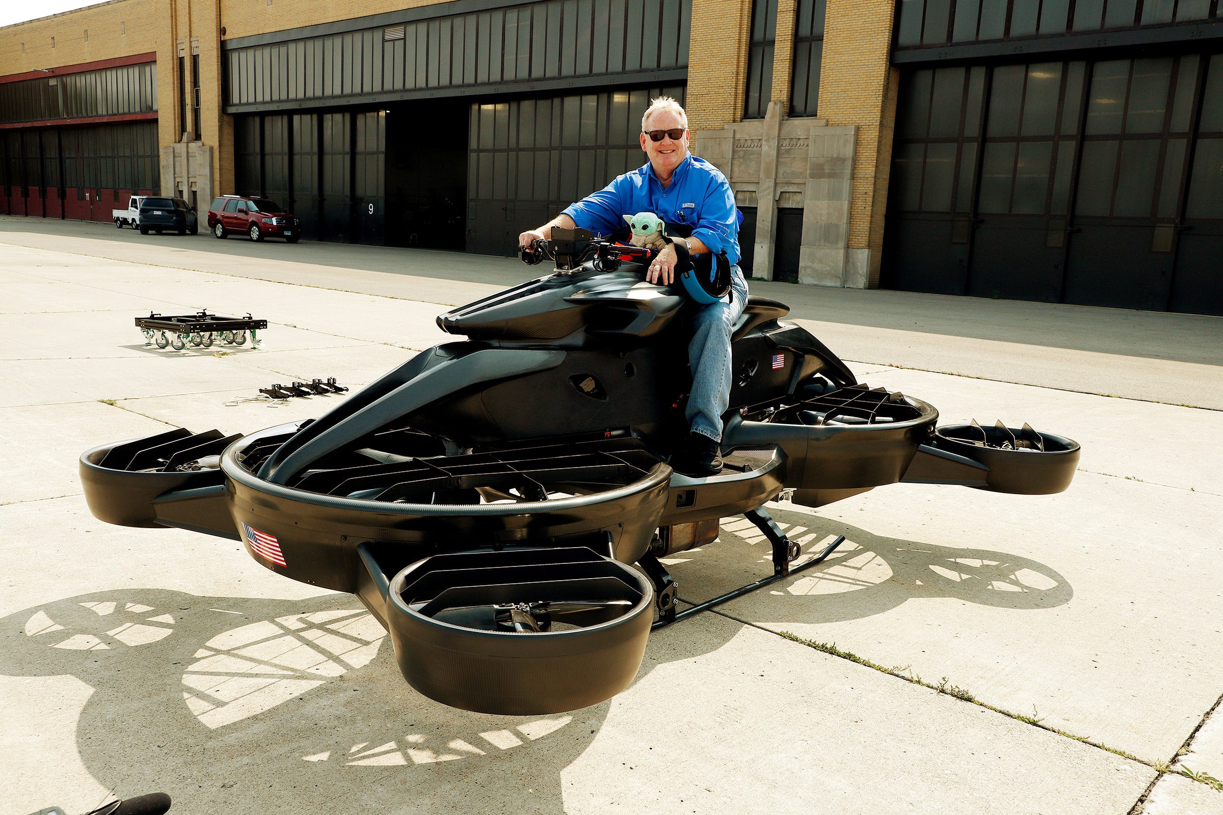 a hover bike