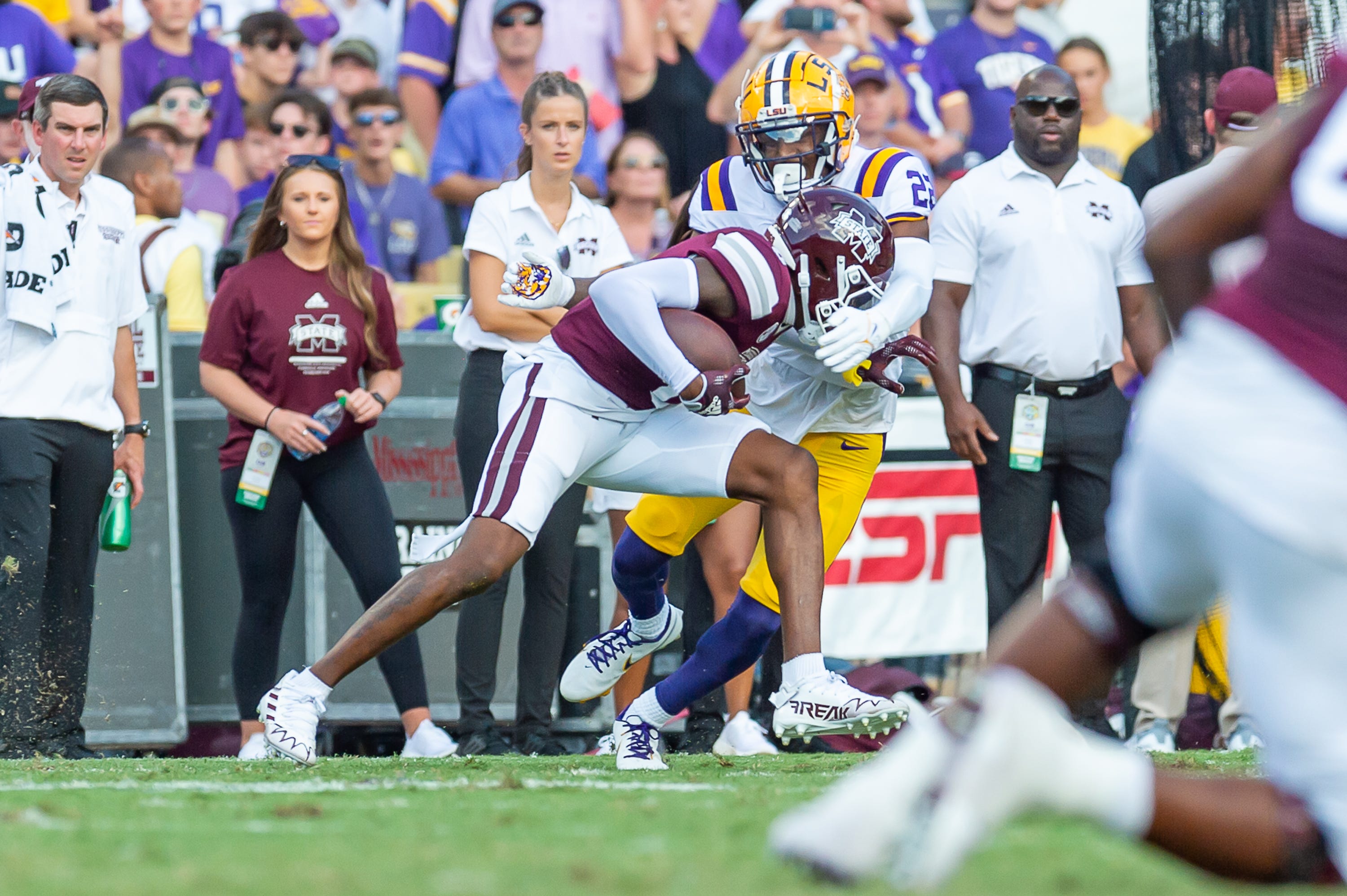 LSU Football Rallies Past Mississippi State; Brian Kelly's 1st SEC Win