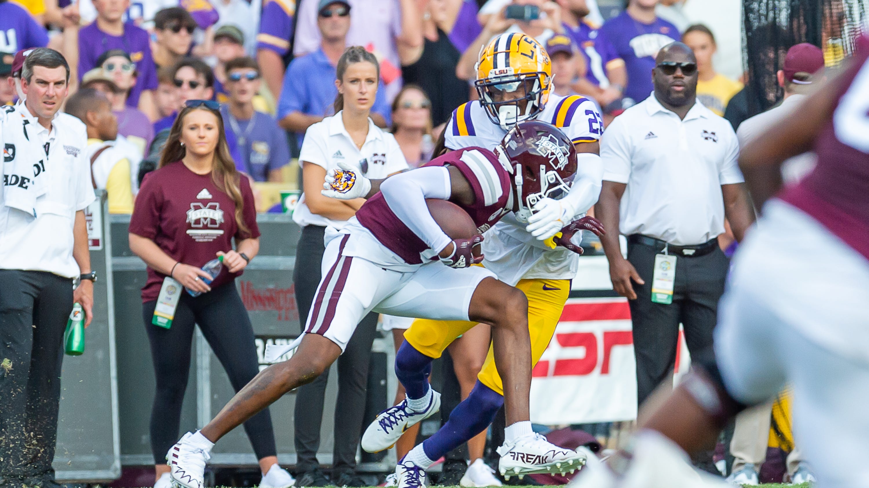 LSU football rallies past Mississippi State; Brian Kelly's 1st SEC win