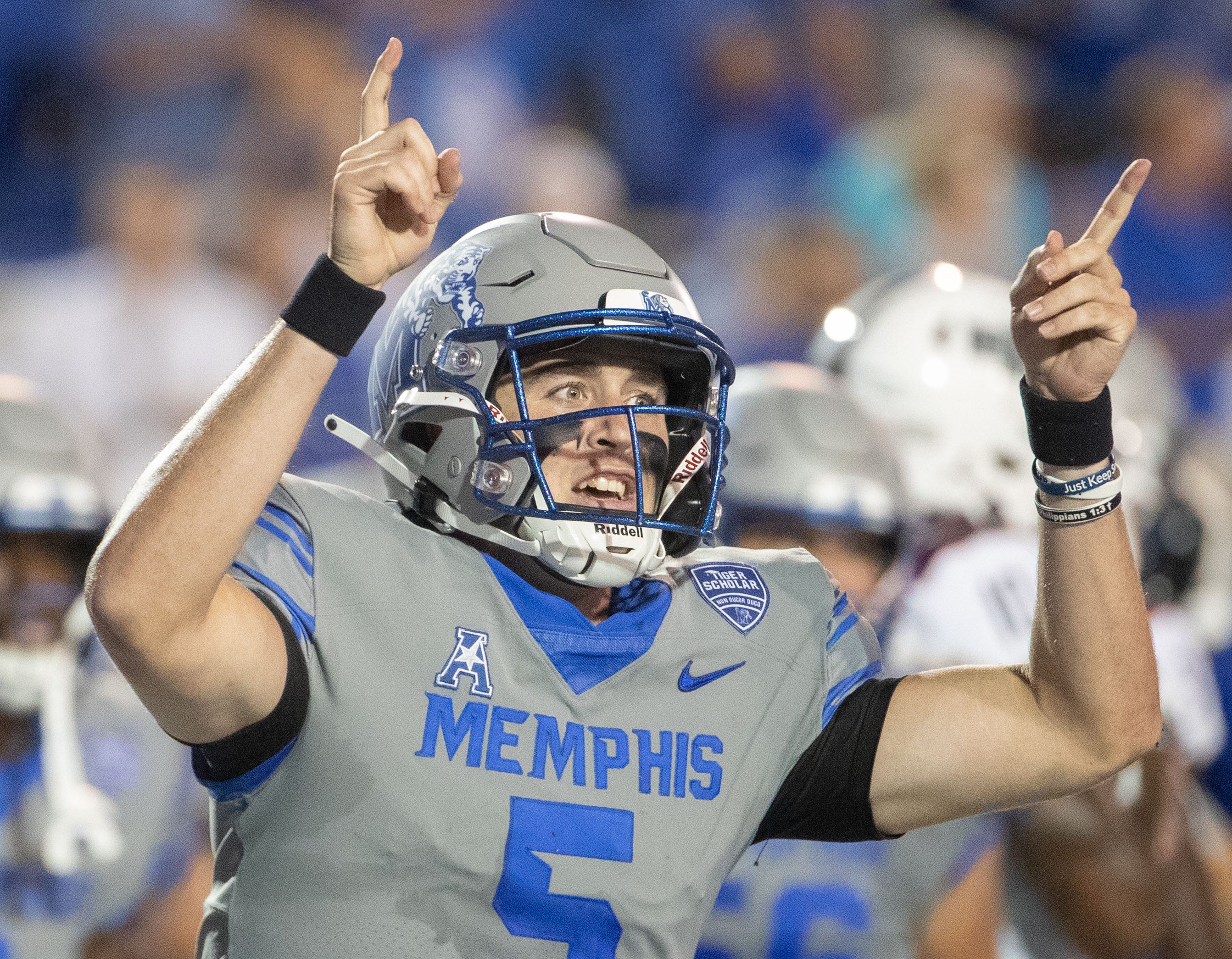 memphis tigers football gloves