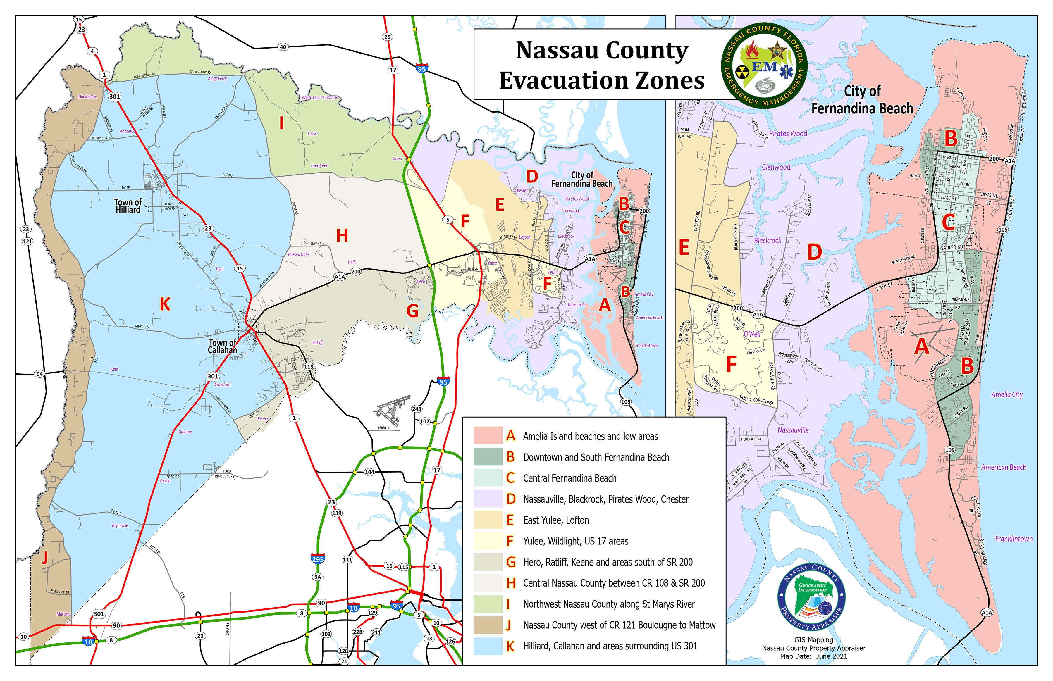 Nassau County Fl Flood Zone Map