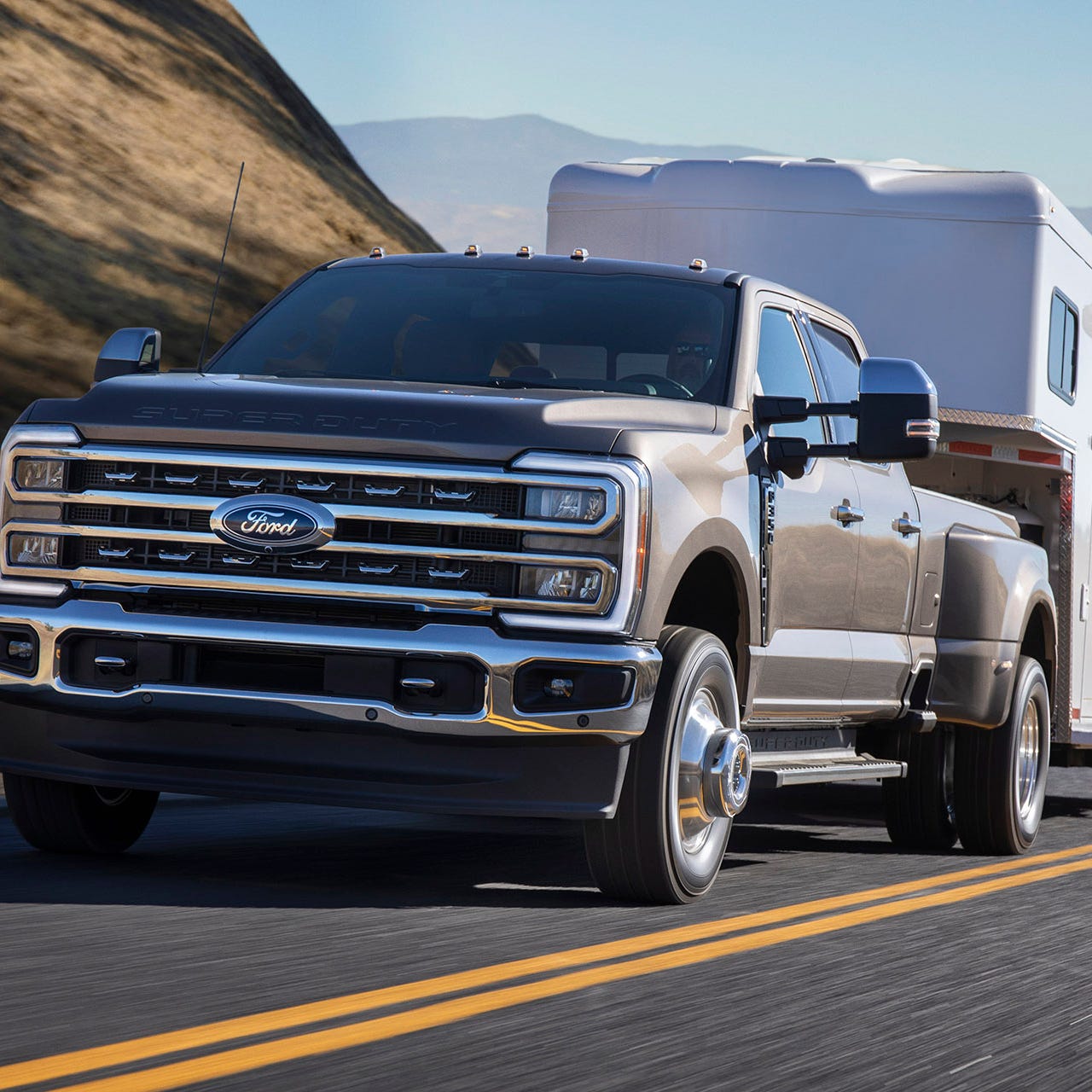 The 2023 Ford Super Duty F 350 Lariat.