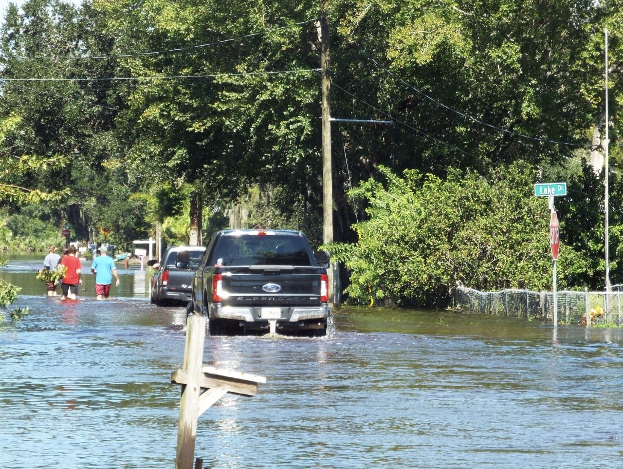 daytona racetrack flooded