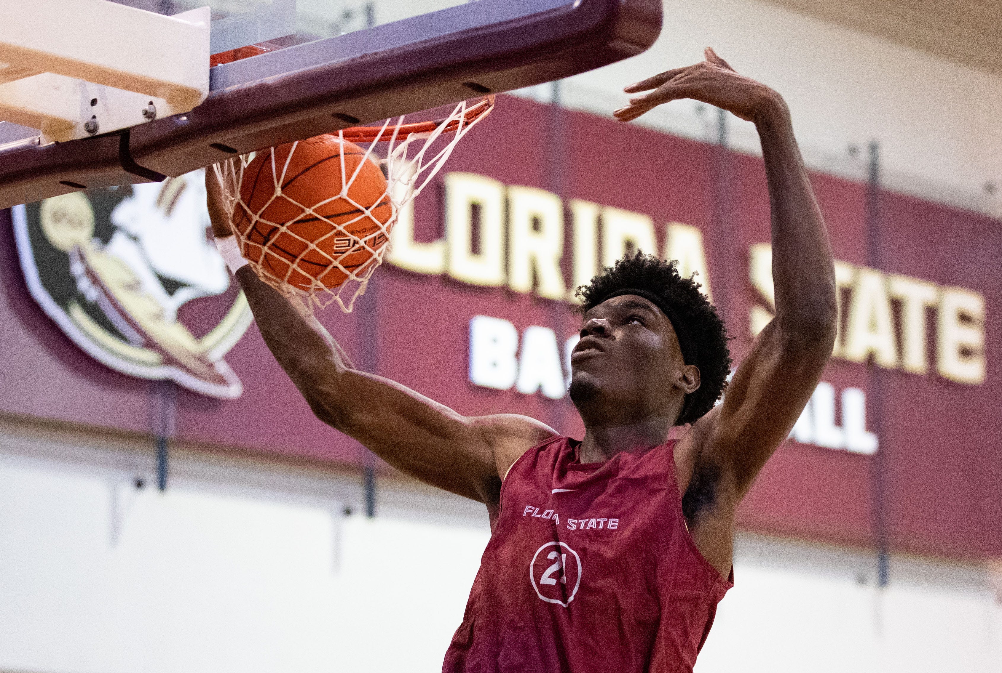 Florida State Men's Basketball Practice