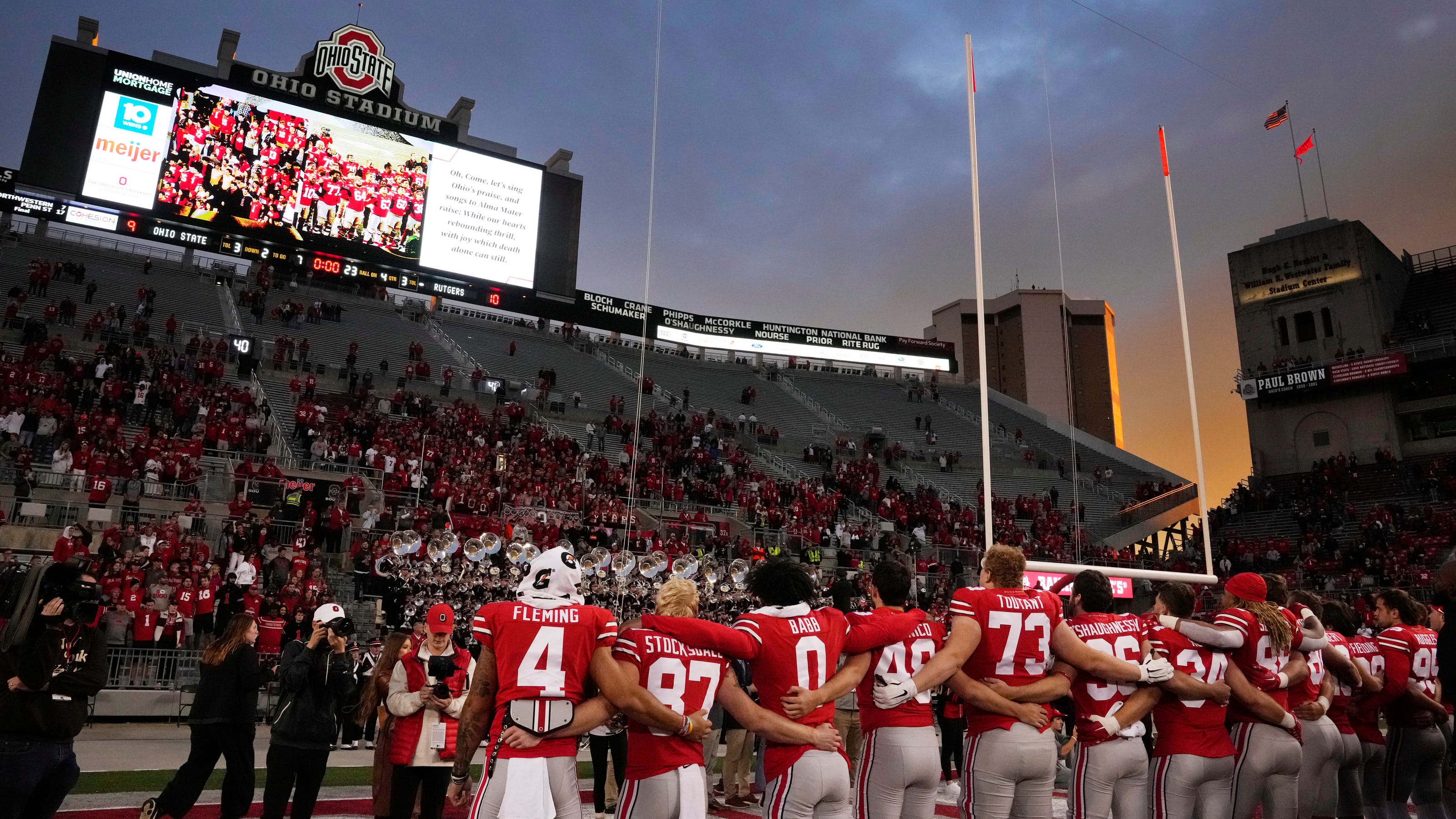 Analysis Ohio State beats Rutgers 4910 to move to 50 in 2022