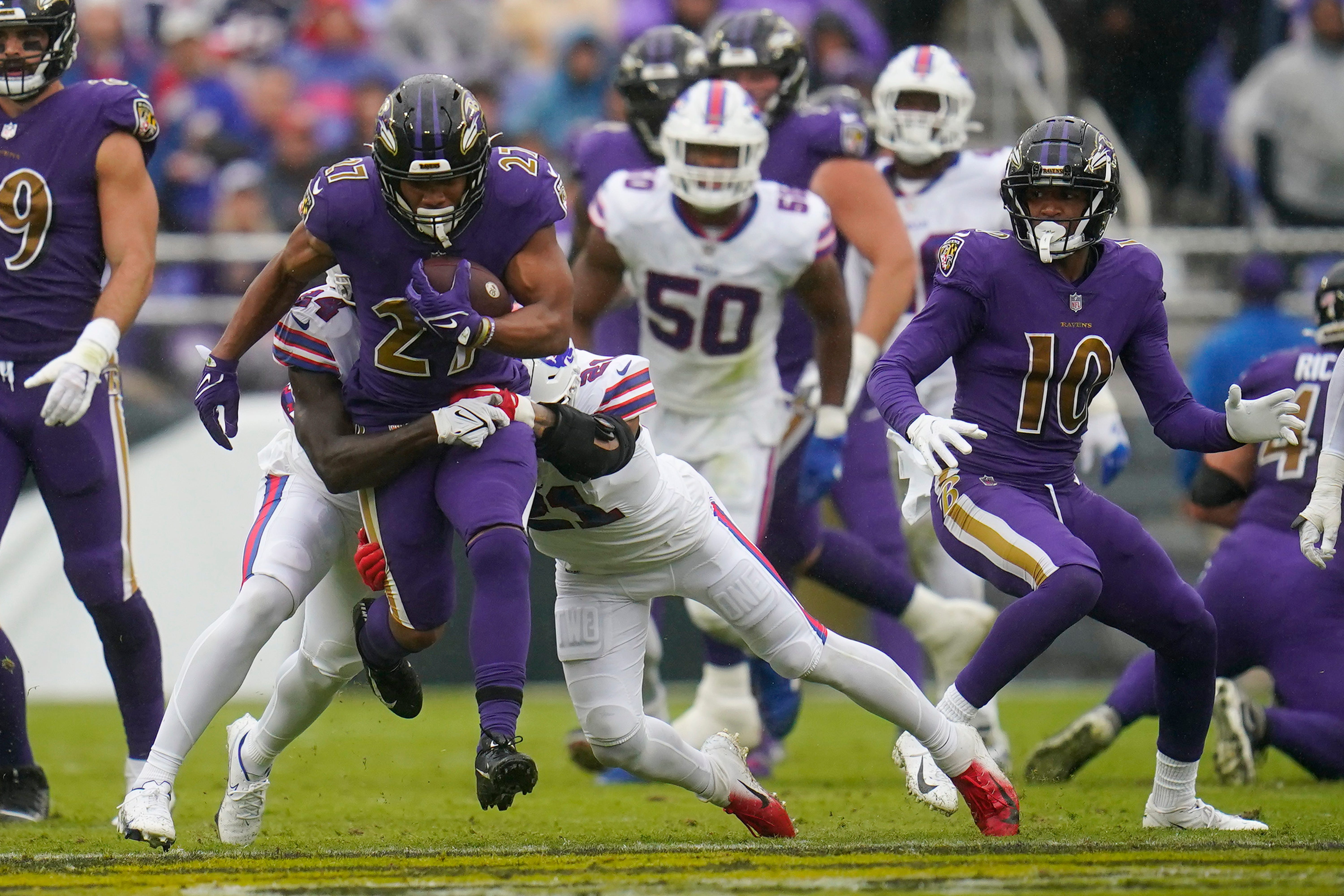 Ravens Activate Dobbins, Williams Before Pittsburgh Game