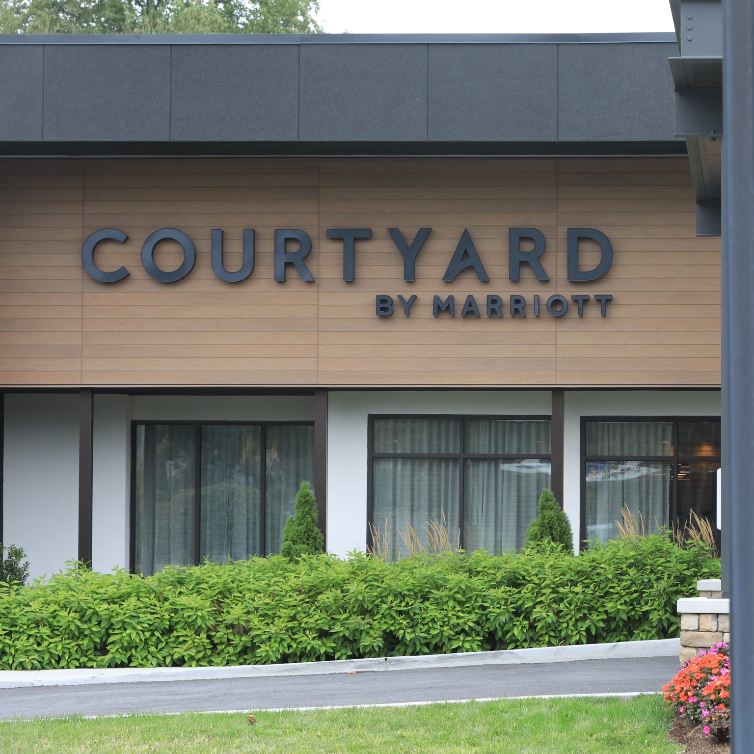 One person was killed Sunday at a shooting at this Town of Poughkeepsie Courtyard by Marriott.