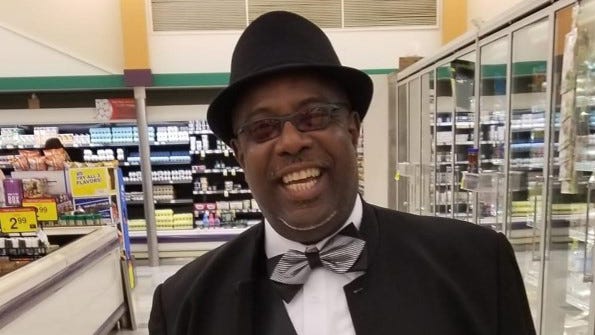 Samuel Vincent Richmond earned the nickname 'Meatman' while working at the Kroger on Sterling for 35 years. Richmond, 59, died in a police-involved shooting Oct. 3 at Martin Luther King Jr. Park in Peoria.