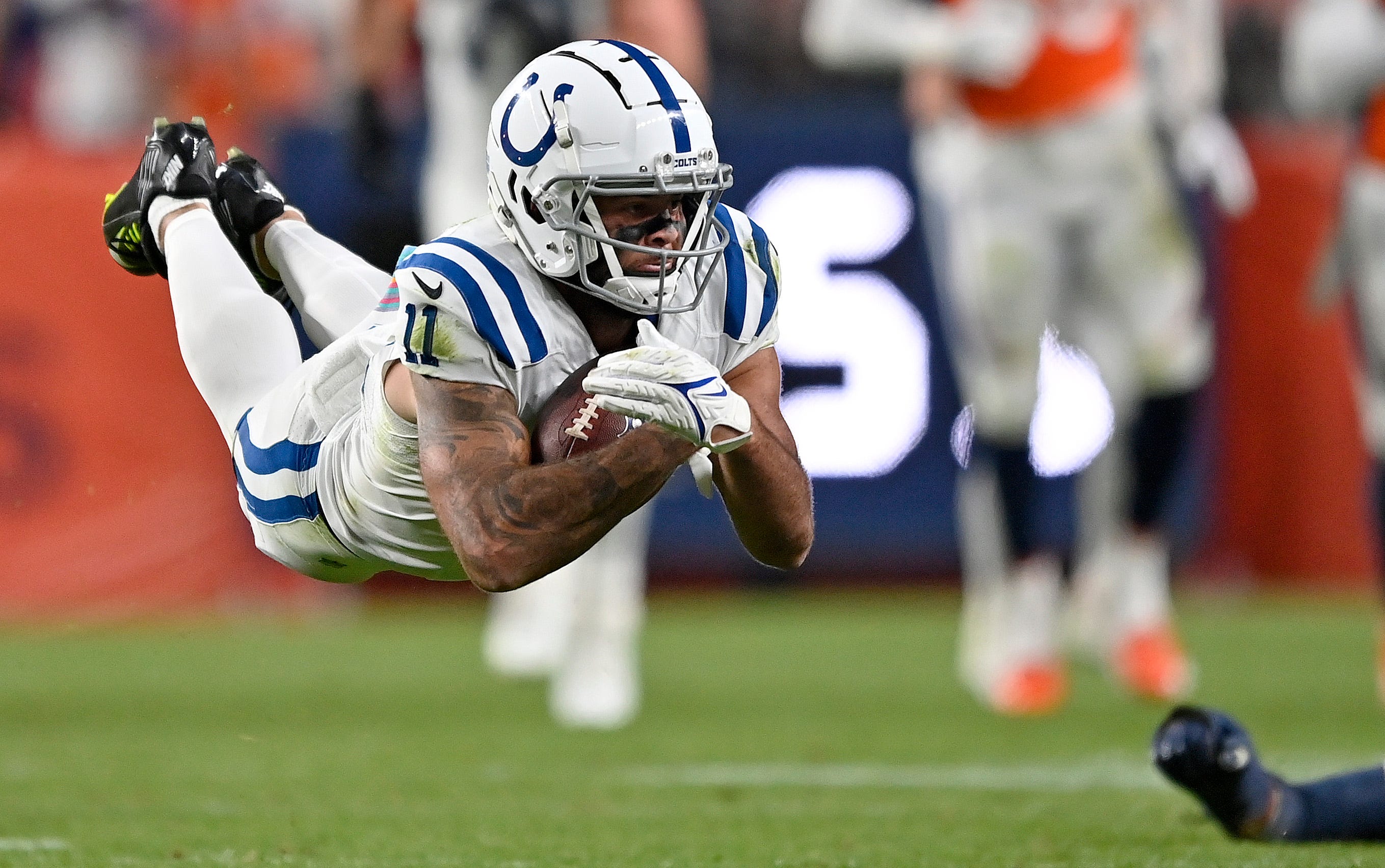 Michael Pittman Jr. is the Indianapolis Colts' No. 1 receiver, cracking 1,000 yards for the first time in 2021.
