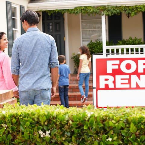 Many families are choosing to rent their home.