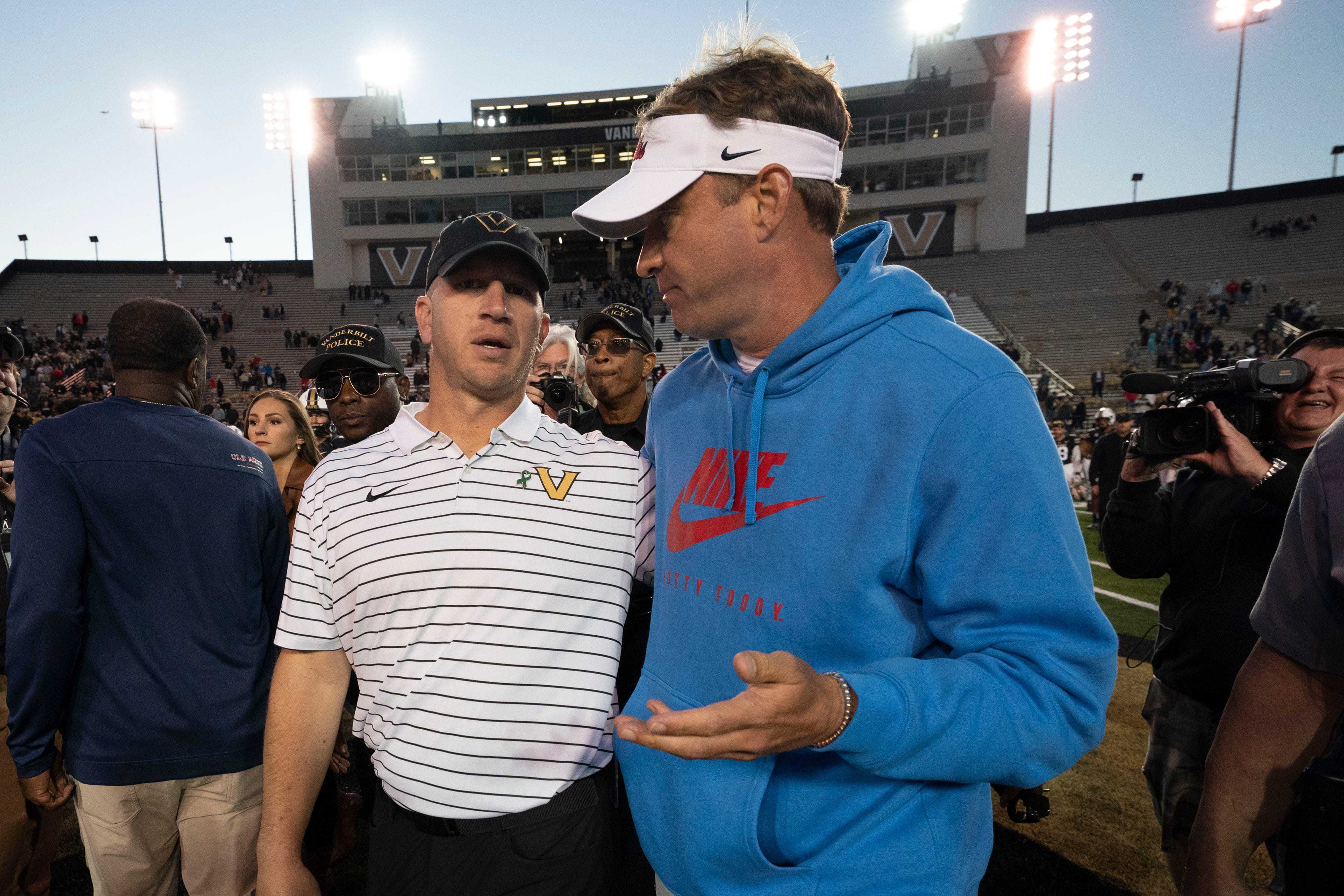 What Ole Miss Football Coach Lane Kiffin Said After Win Vs Vanderbilt