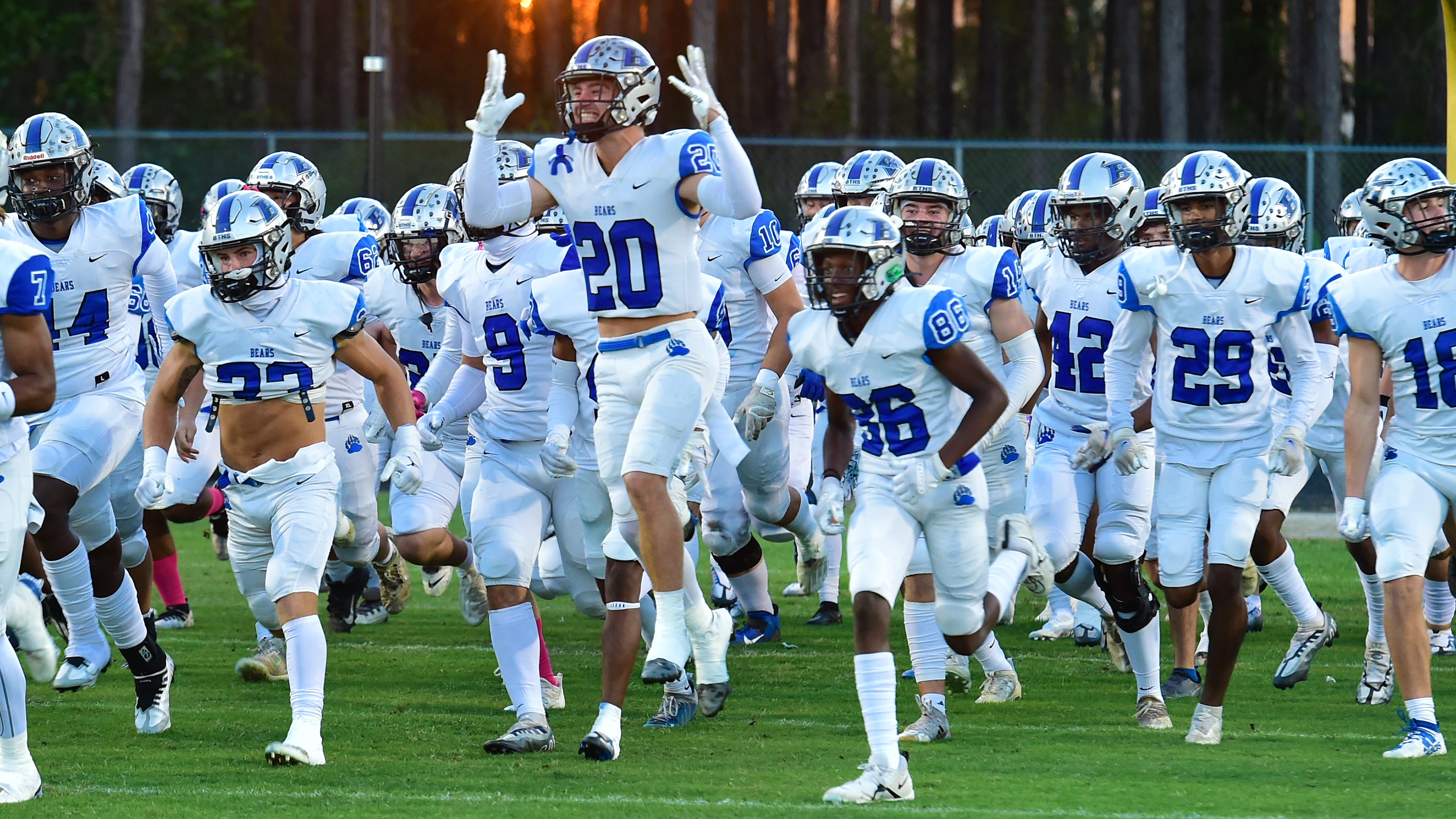 High school football Bartram Trail Bears enter playoffs as top seed