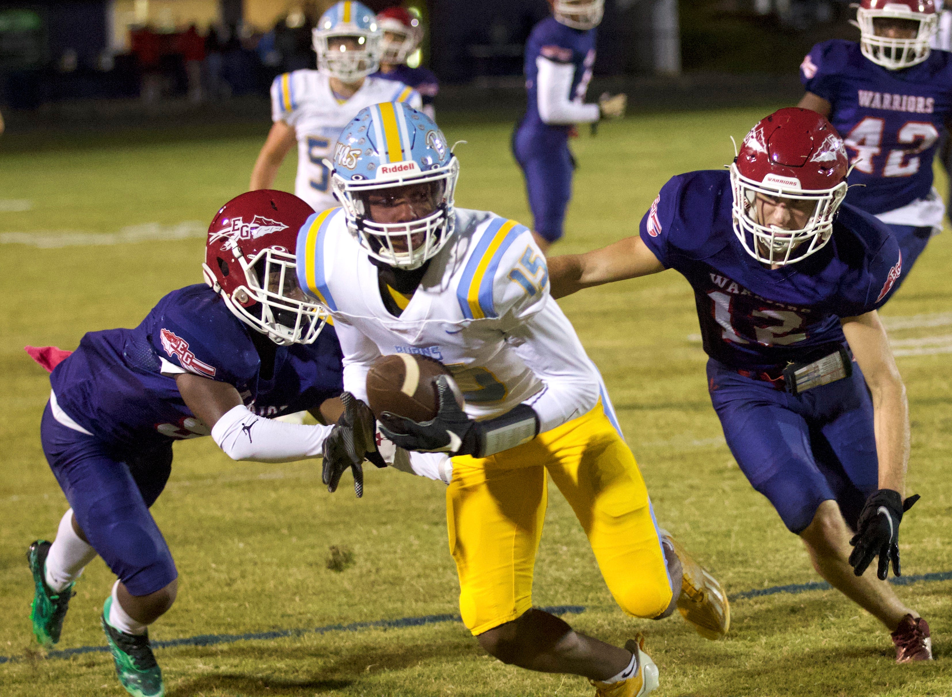 NCHSAA Football: Burns Senior Core Leading Its Pursuit Of State Title