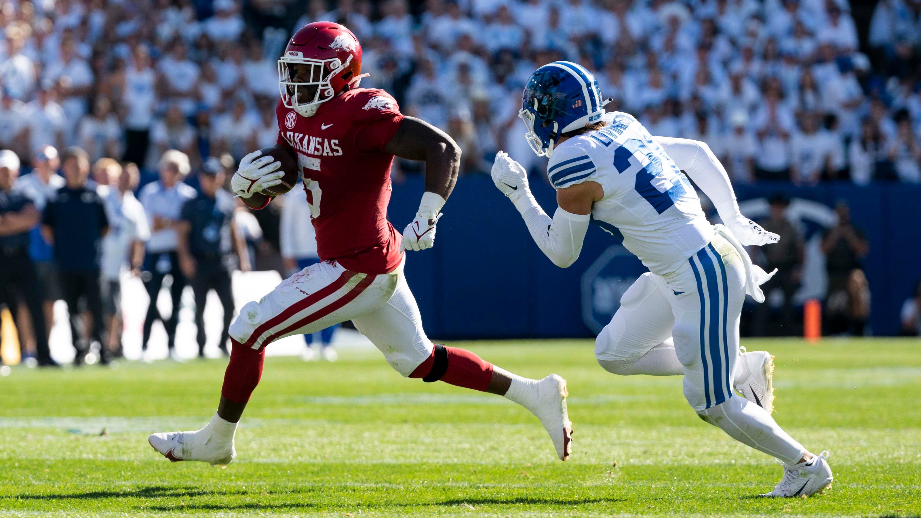 Arkansas football mailbag Rocket Sanders' numbers, NFL Draft talk