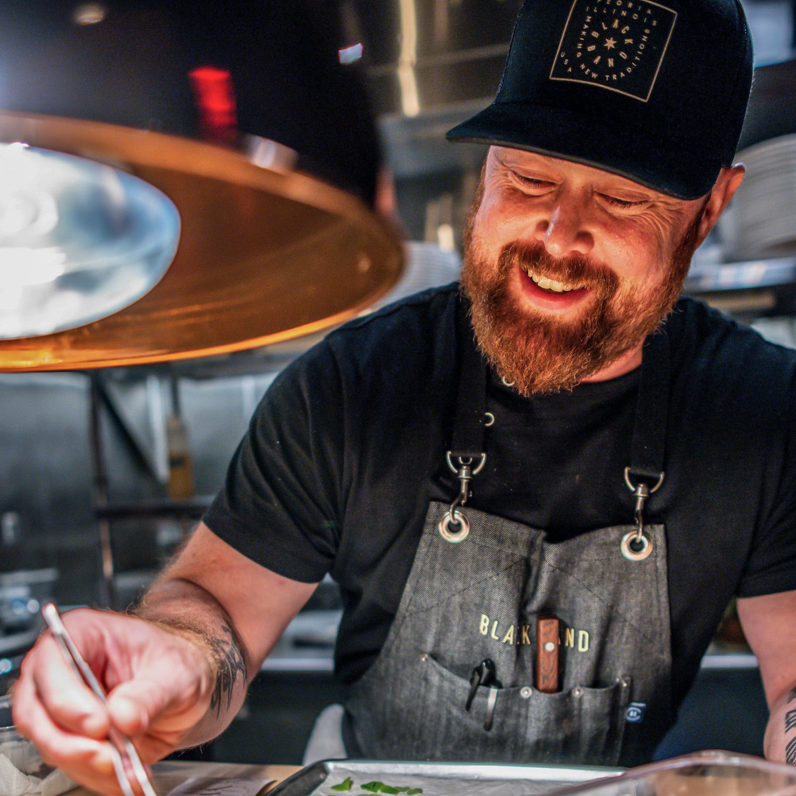 BLACK BAND Distillery's new executive chef Josh Adams made a name for himself after opening June in 2009 in Peoria Heights. He closed June in 2014 to pursue other opportunities and has now returned to revamp the unique restaurant's menu.