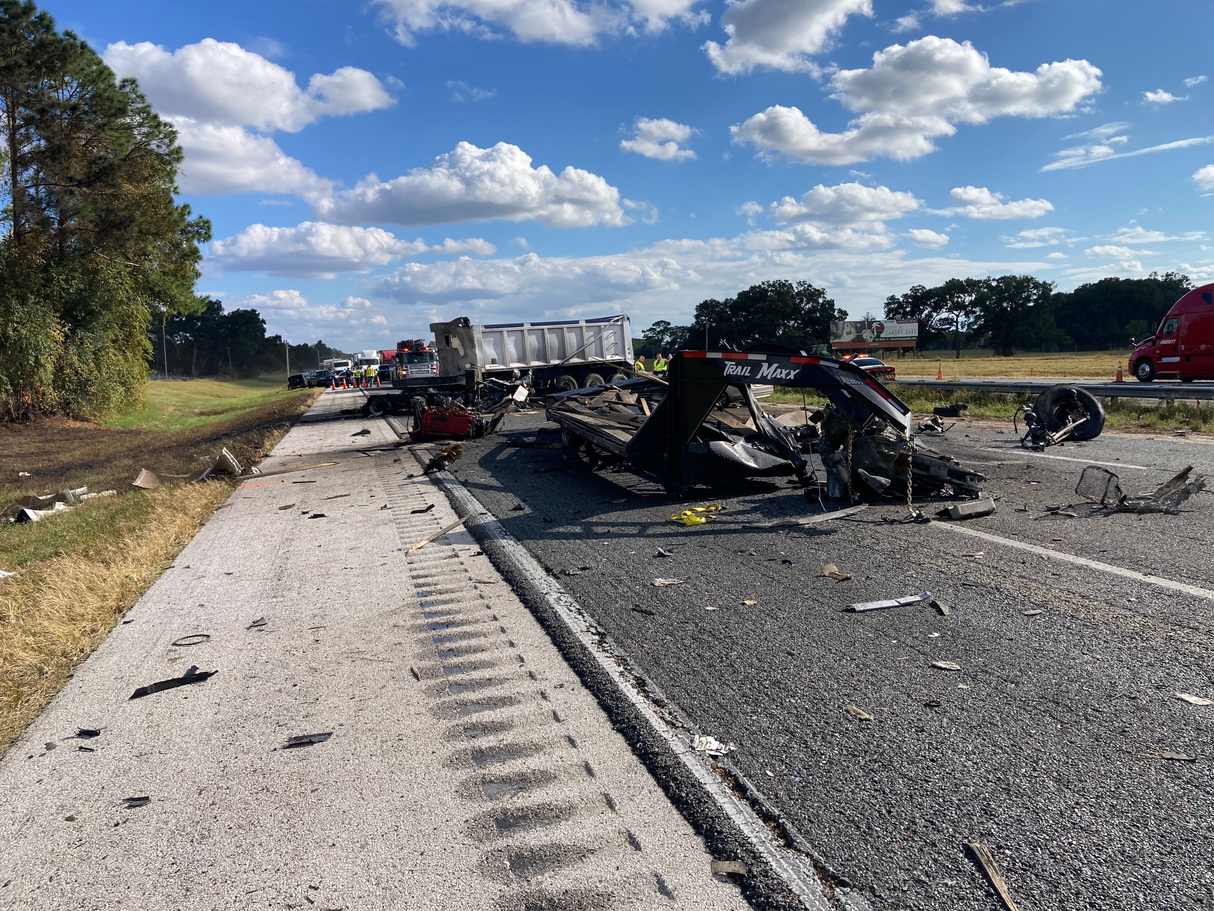 I-75 Crash Near Ocala Kills Three People, Florida Troopers Say