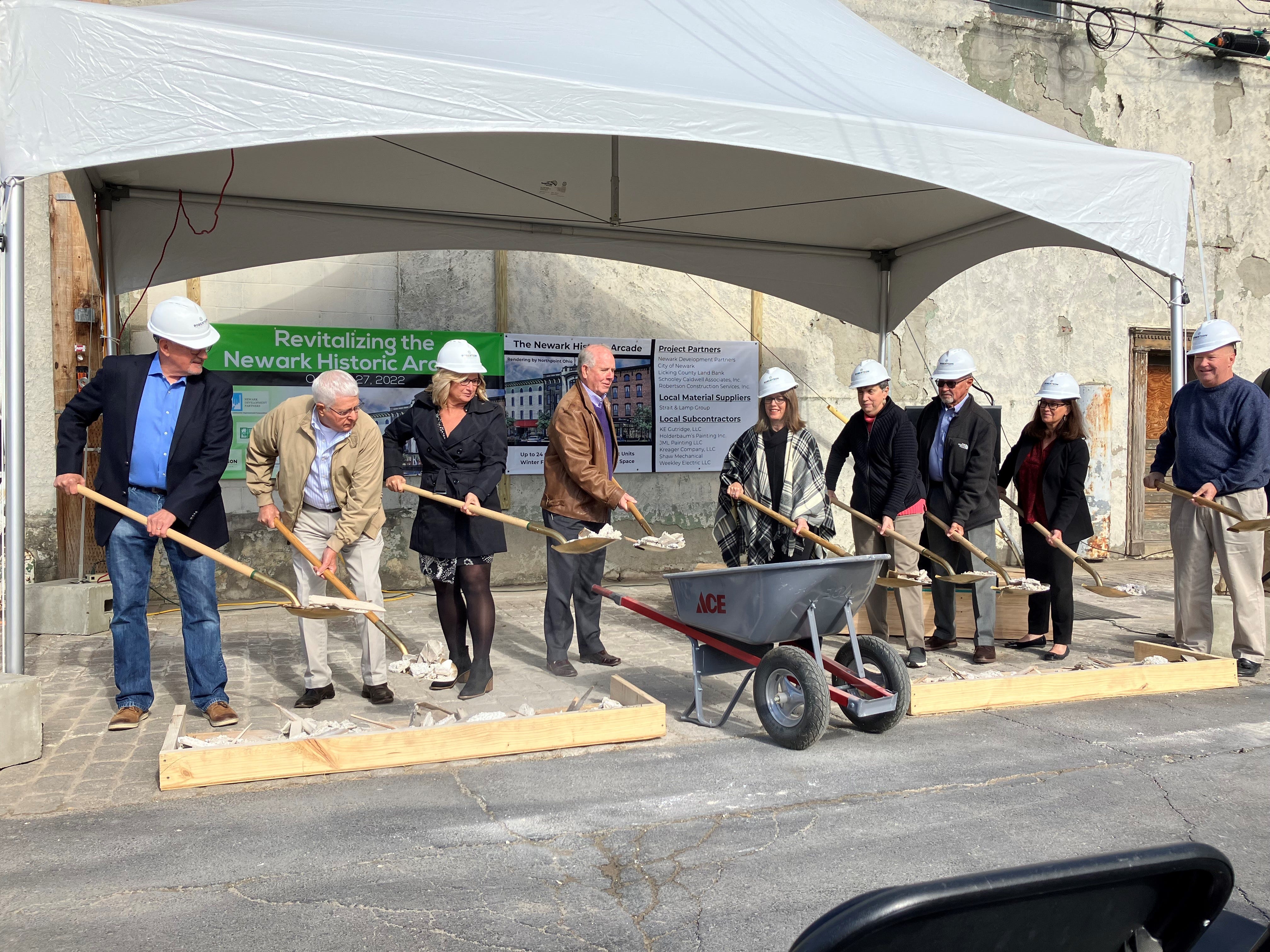 Arcade Renovation Shifts Into High Gear Reopening In February 2024   2277fe70 9740 4c46 A73e 58896994b269 Arcade Groundreaking 2 