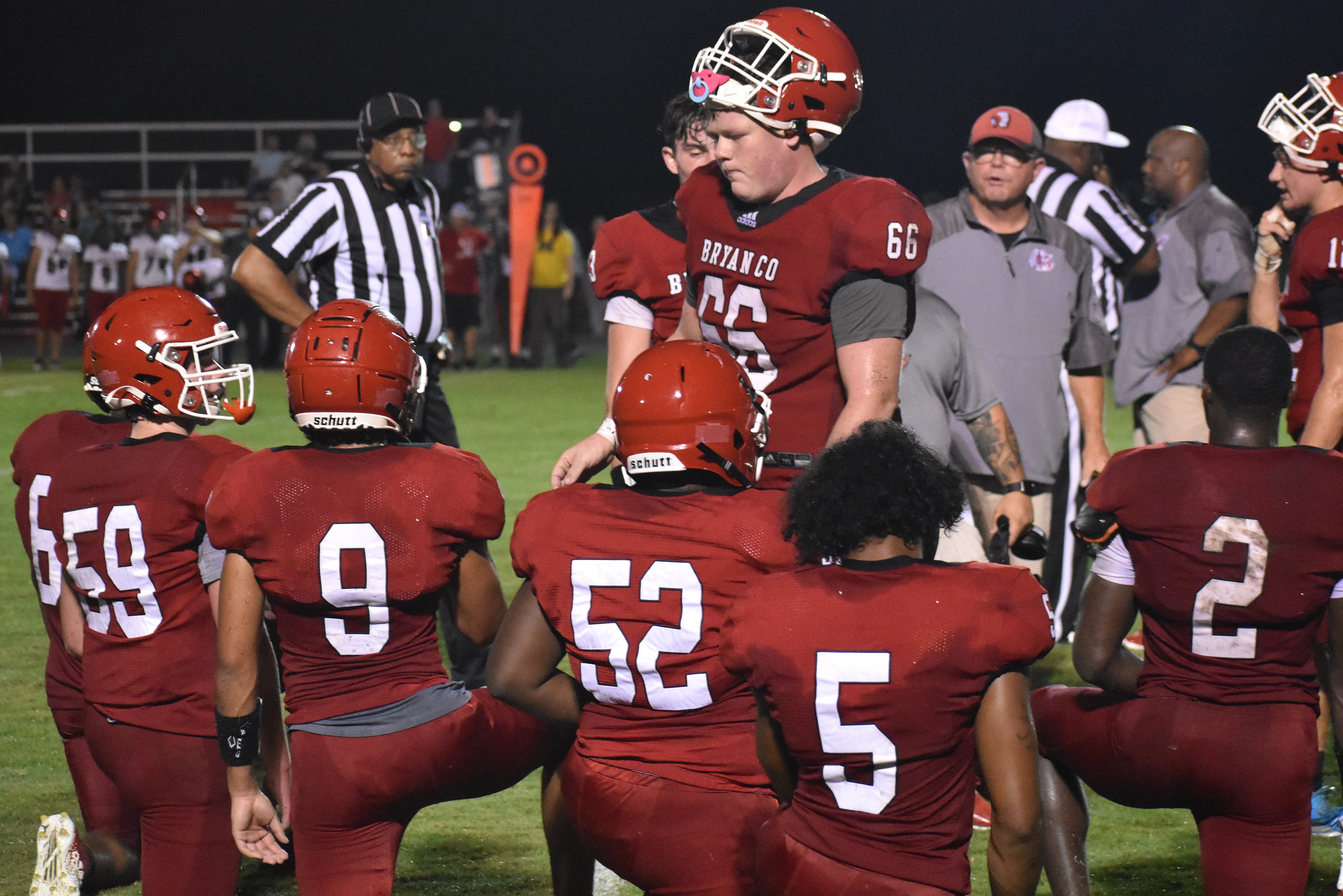 Bryan County Redskins Football Clinch GHSA State Playoff Berth