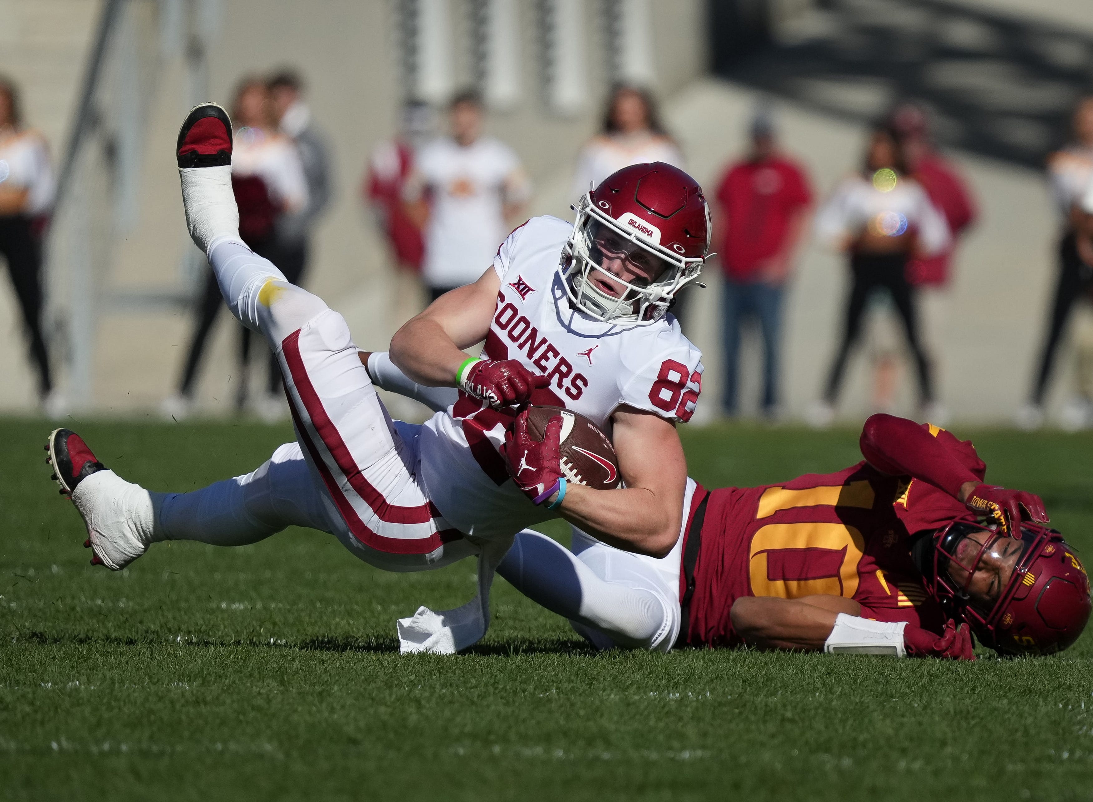 OU Football: Jeff Lebby Talks About Early Substitutions On Offense