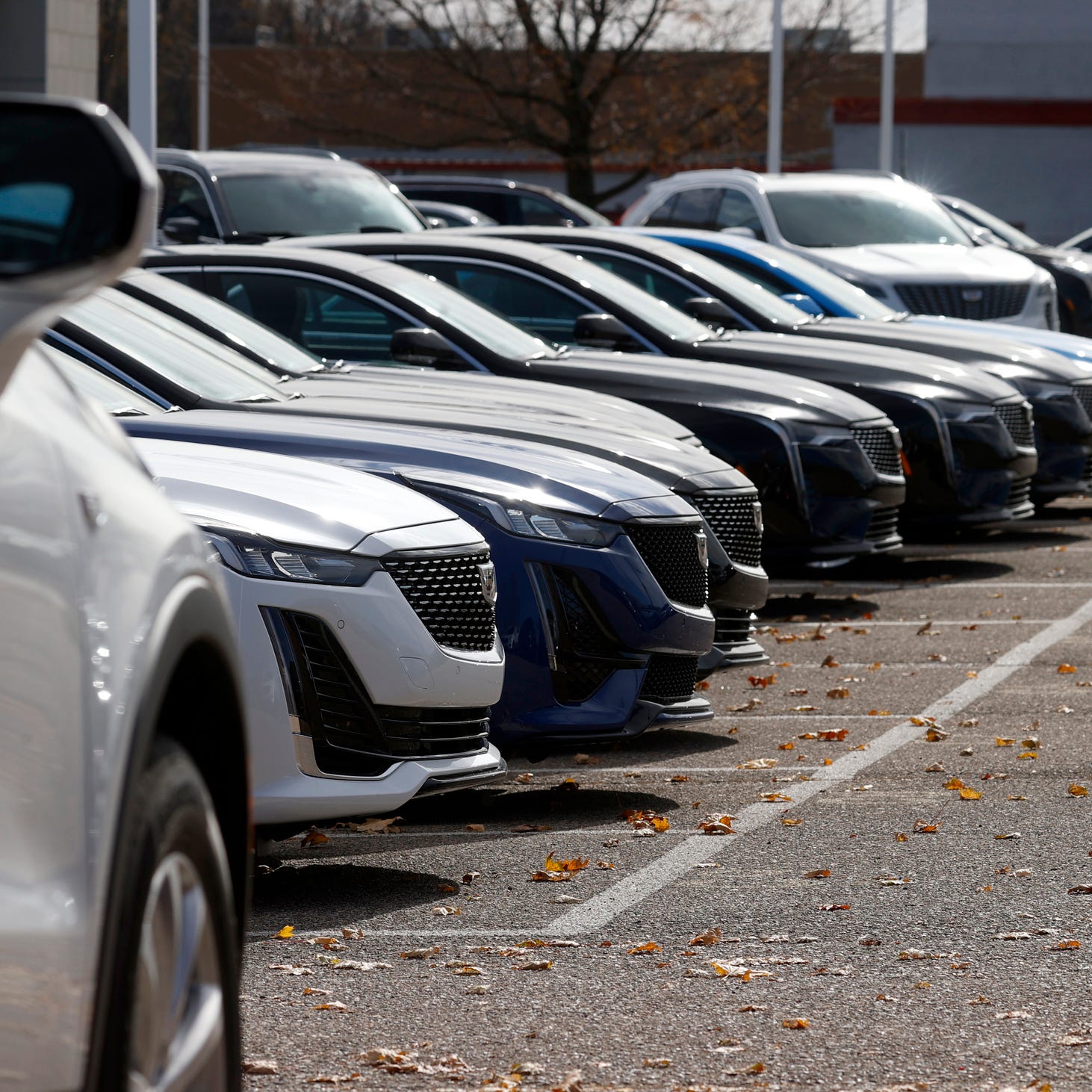 Car dealerships in Metro Detroit on Friday, Oct. 28, 2022.   Many dealership websites have a problem with 'ghost inventory.'   They will list a vehicle for sale on the website but when a customer goes to buy it, the it does not exist leading to many disappointed and frustrated customers. Close to 30 to 40% of inventory on sites are ghosts.    