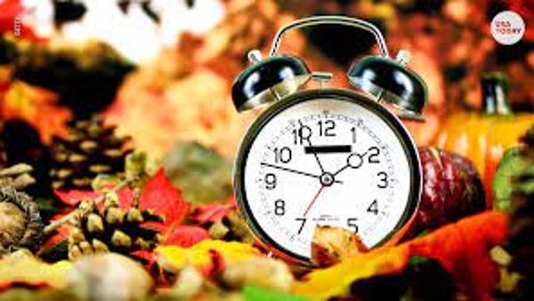 Daylight Saving Time ends early Sunday