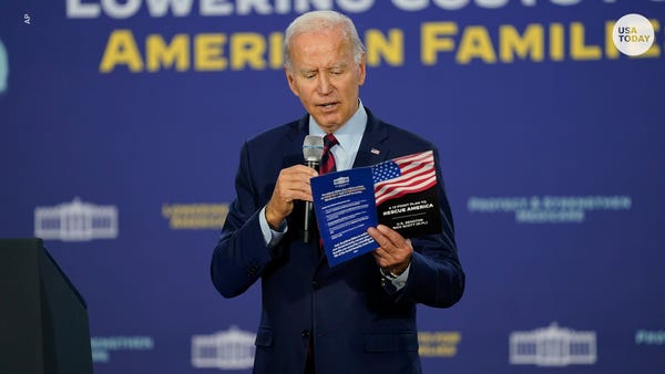 President Joe Biden visits Florida on November 1, 