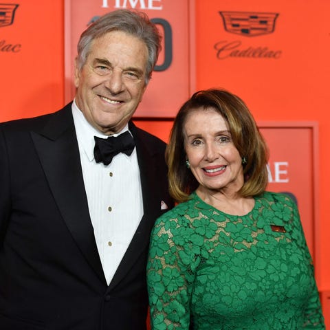 House Speaker Nancy Pelosi and her husband,  Paul 