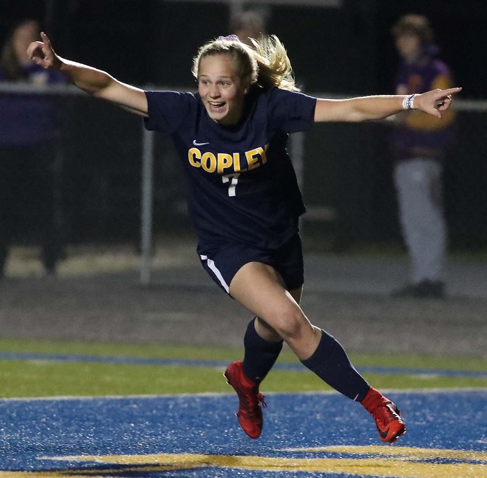 Copley girls soccer one step away from school's first state semifinal