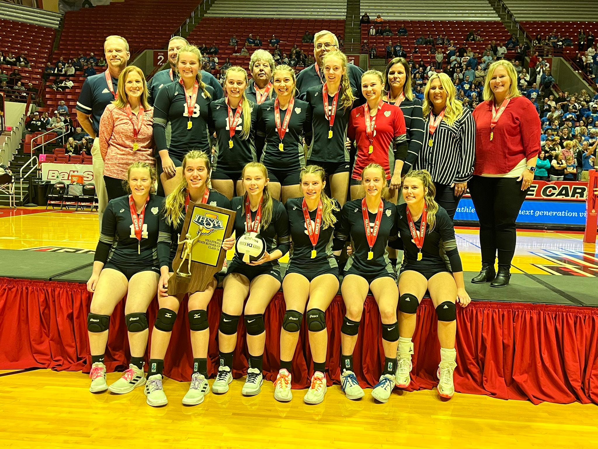 IHSAA Volleyball: Tecumseh Ends Season As Class A State Runner-up