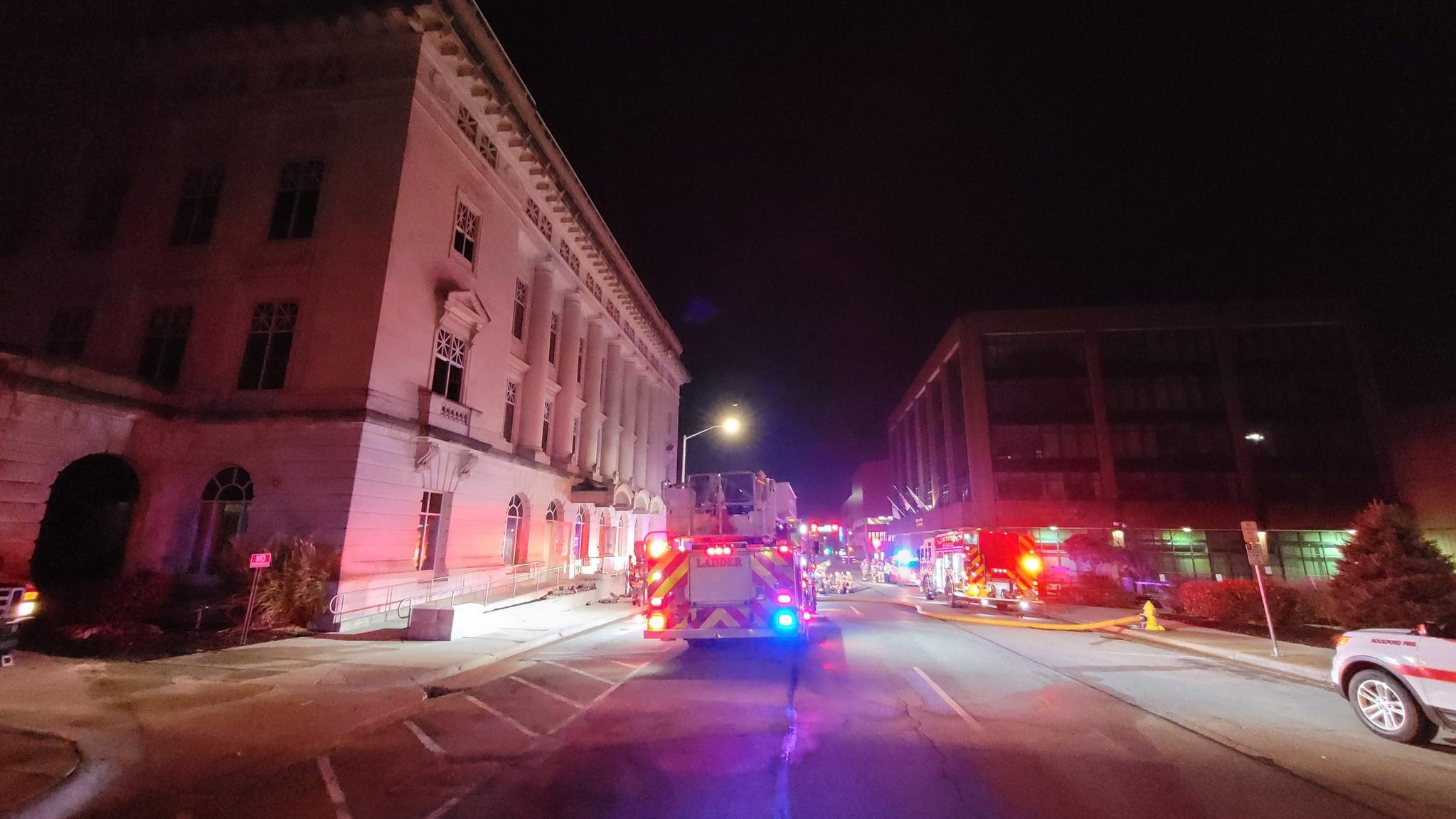 Winnebago County Courthouse closed Monday due to fire Justice Center