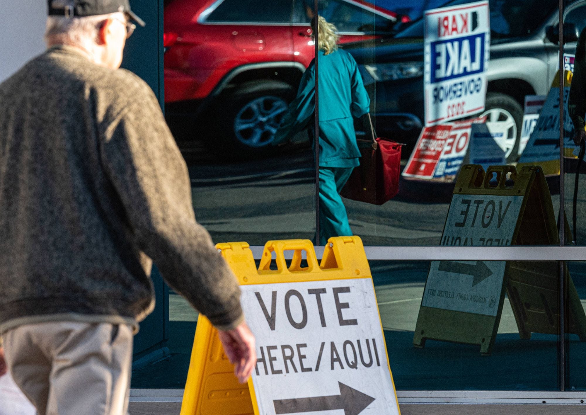 Election Deniers Air Baseless Fraud Claims Over Arizona Glitches