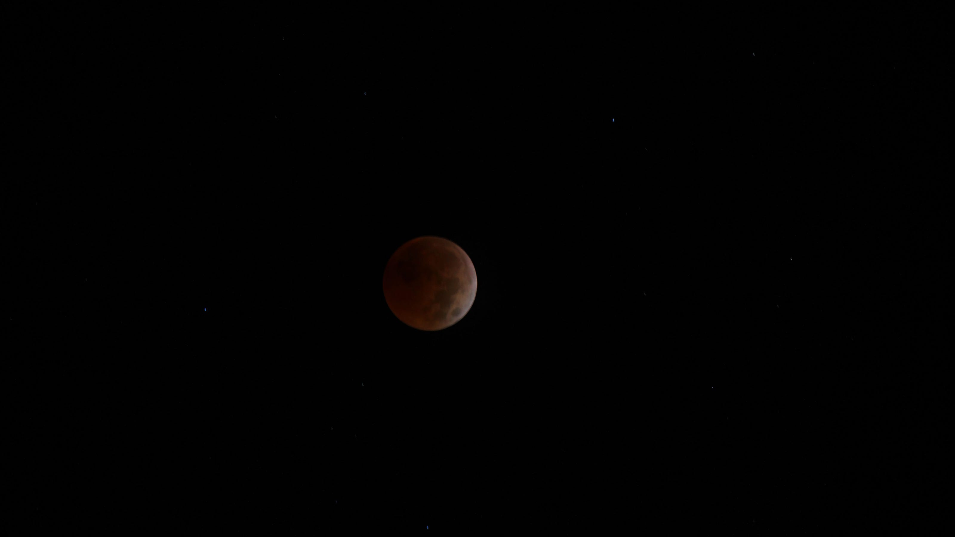 Today's total lunar eclipse is the last until 2025.