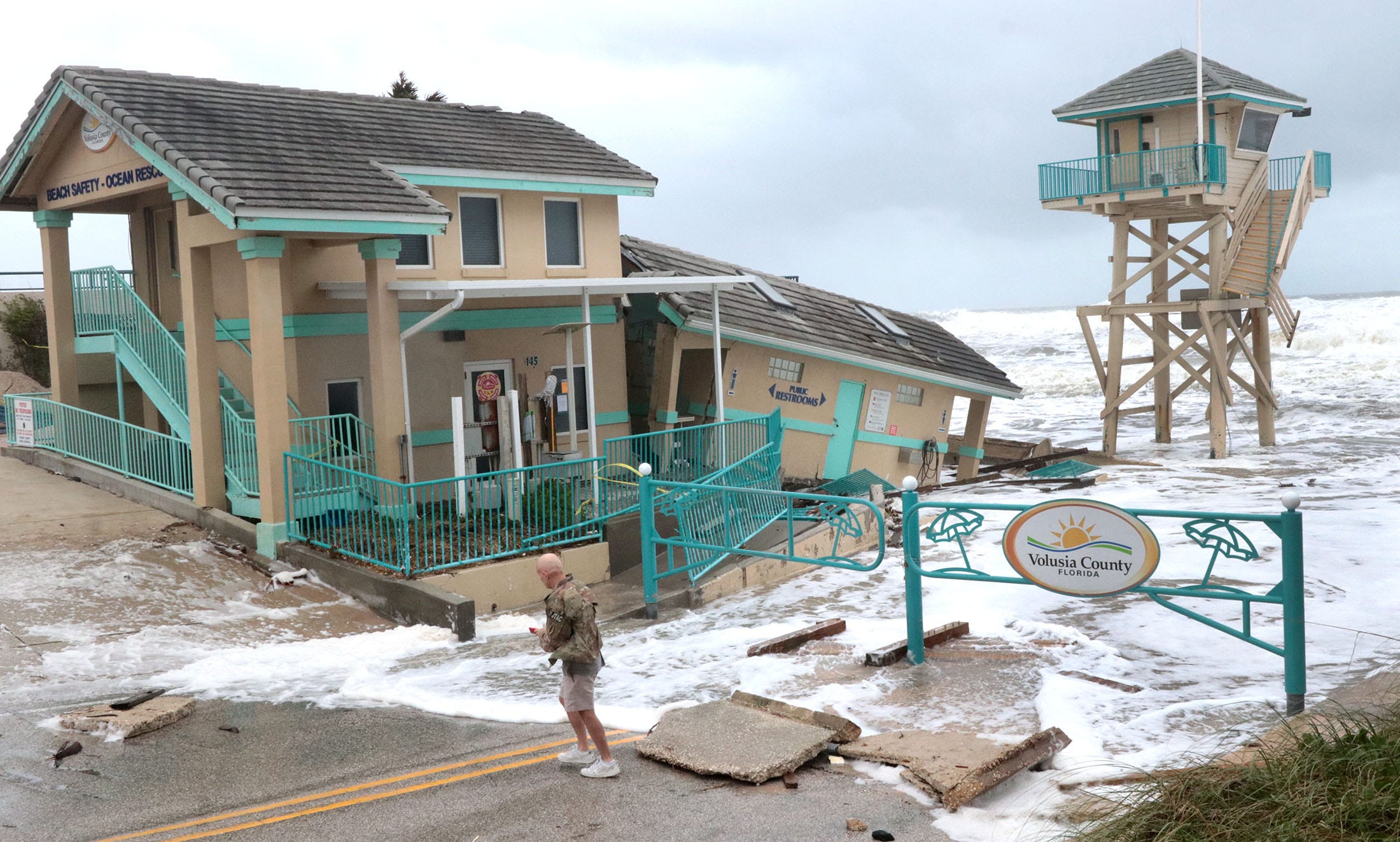 Nicole Damage Photos, Video Before Storm Makes Landfall In Florida