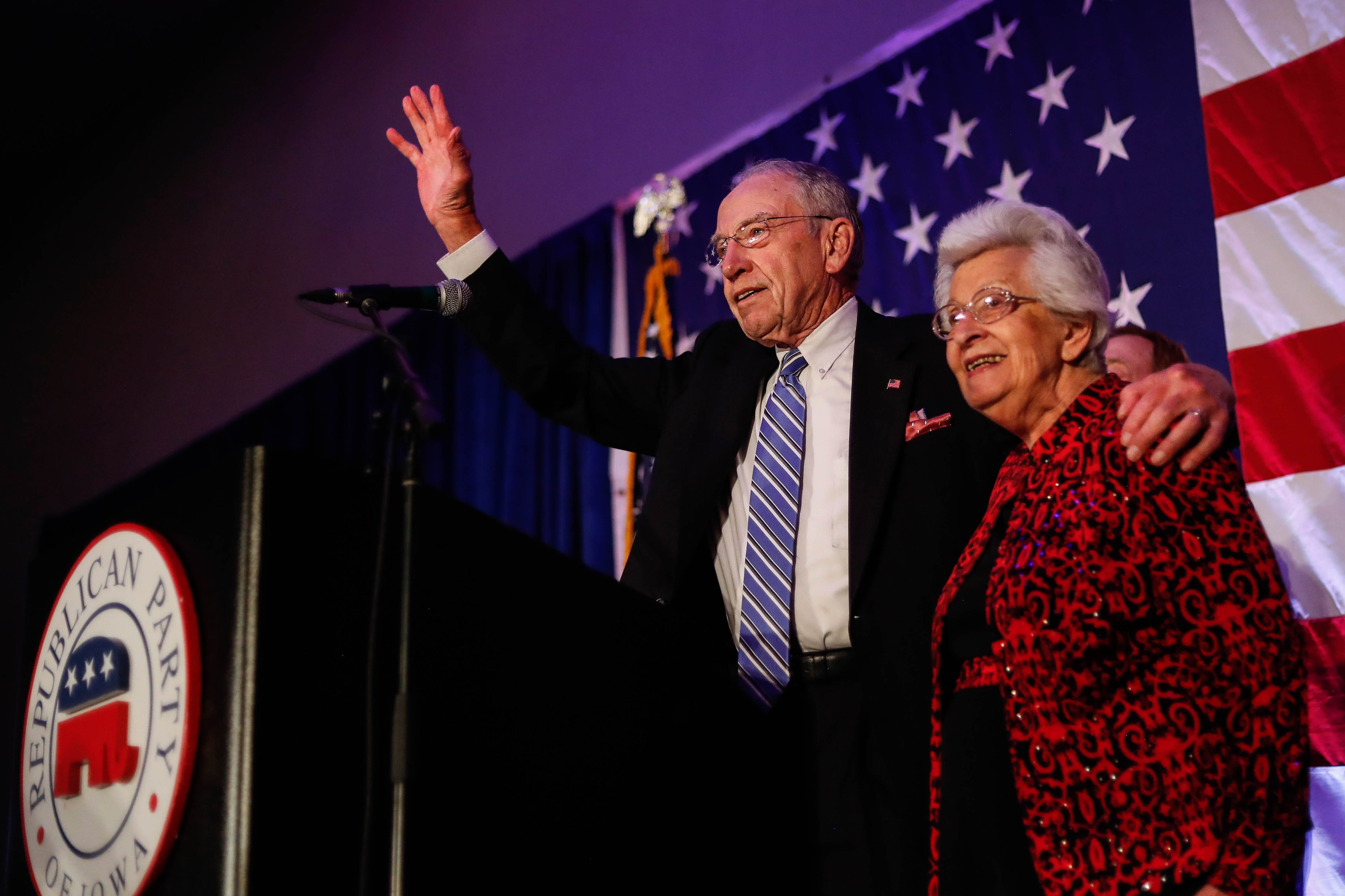 Iowa Republican US Sen. Chuck Grassley Recovering From Hip Surgery