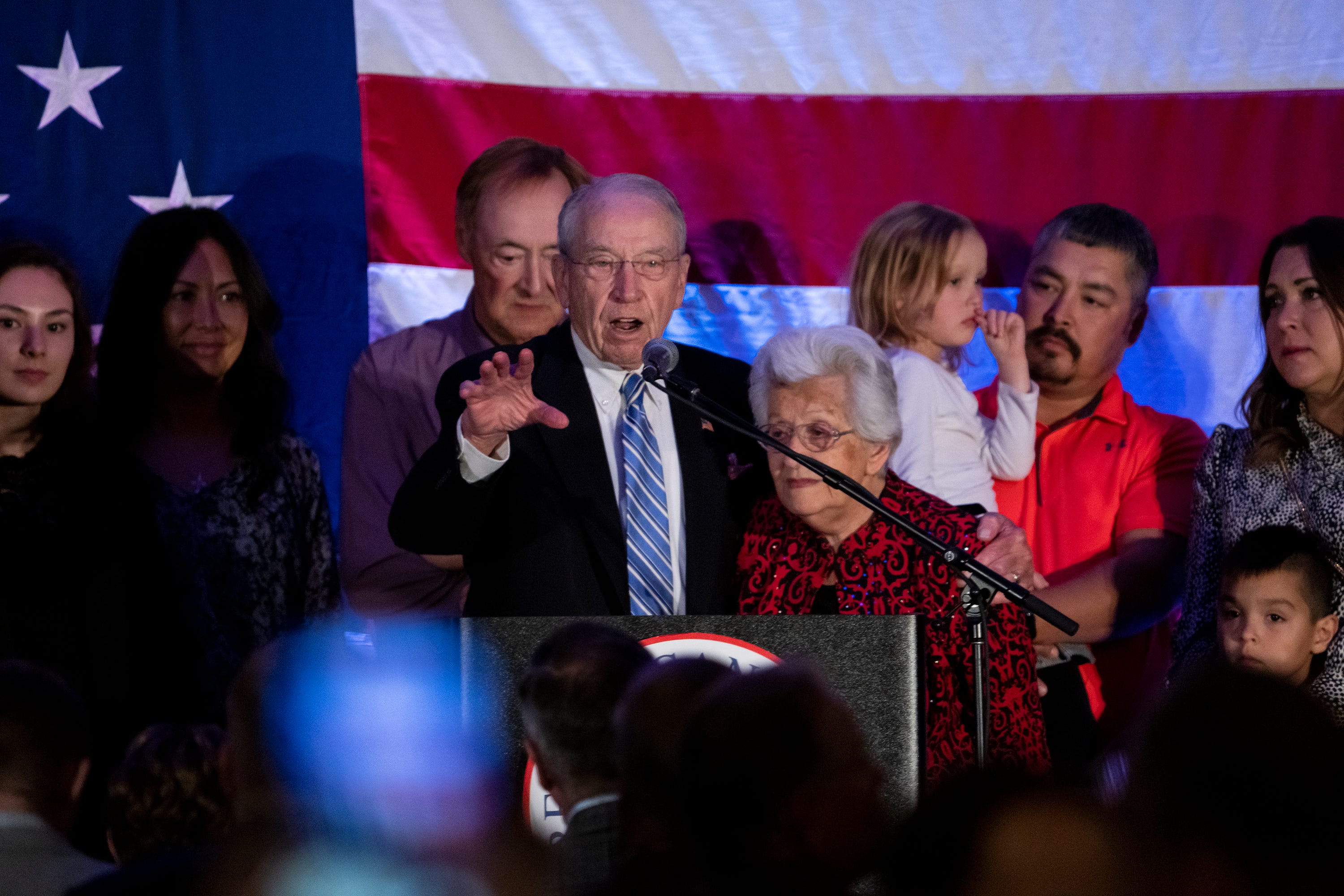 Chuck Grassley Wins Iowa US Senate Race In 2022 Midterm Election