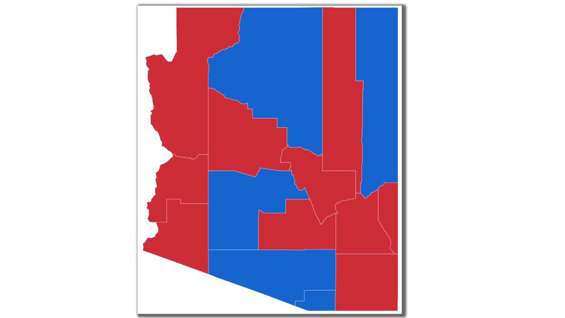 Election Arizona 2022 voting patterns show usual rural, urban divide