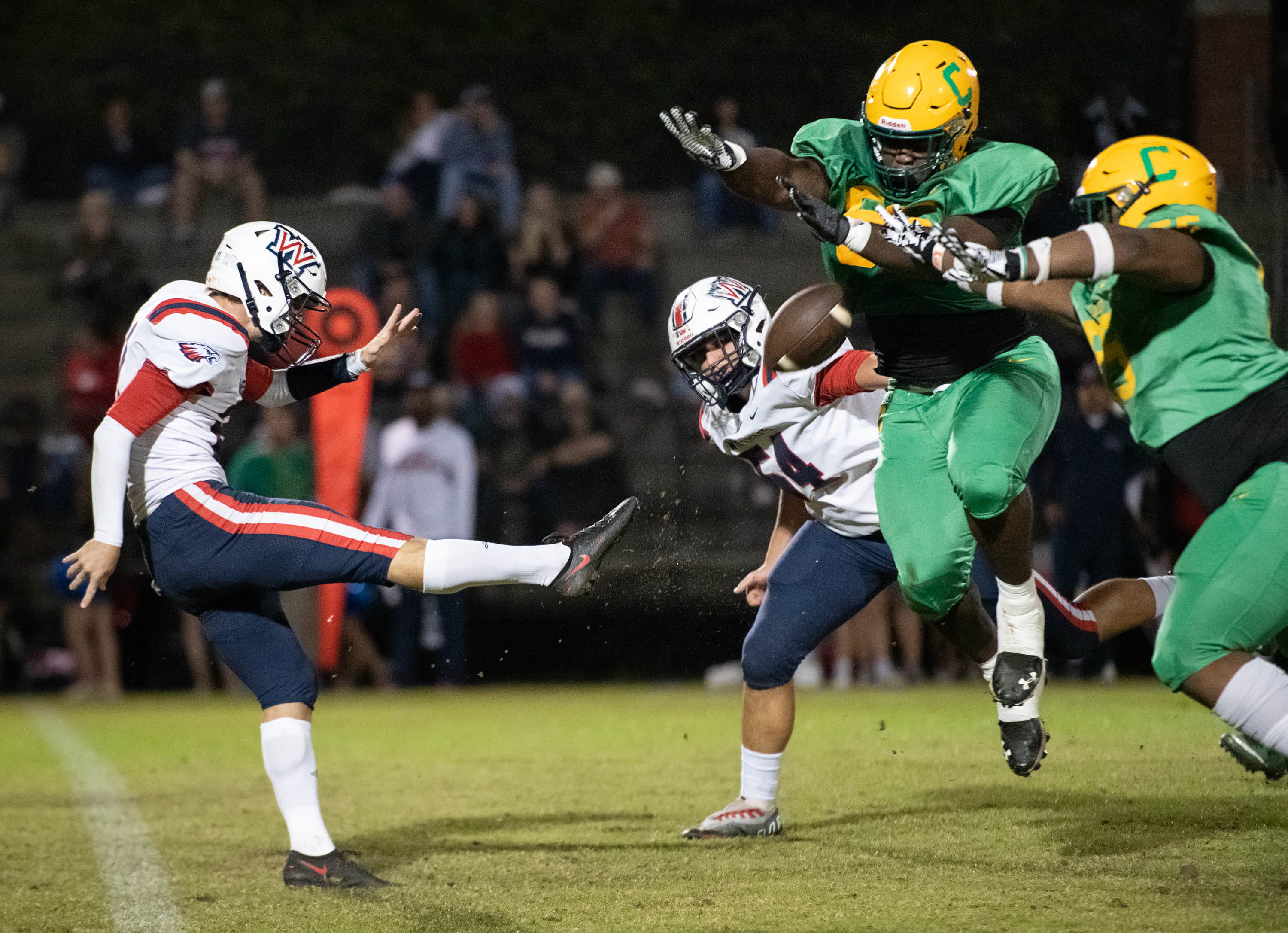 Pensacola Catholic Defeats Wakulla During Football Playoffs