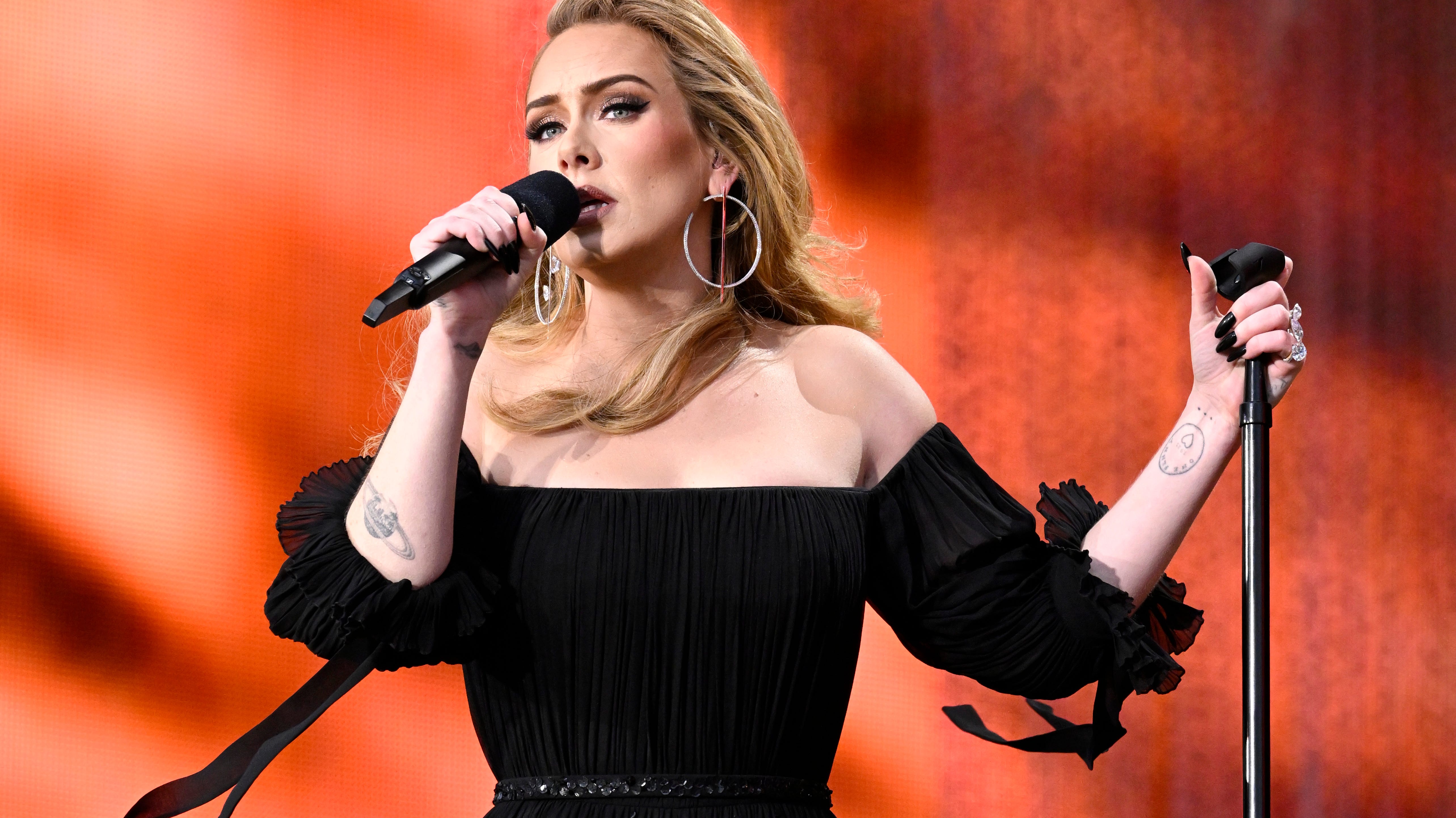 Adele performs successful  Hyde Park, London, successful  July. It was 1  of her lone  shows earlier  launching her delayed Las Vegas residency connected  Nov. 18, 2022.