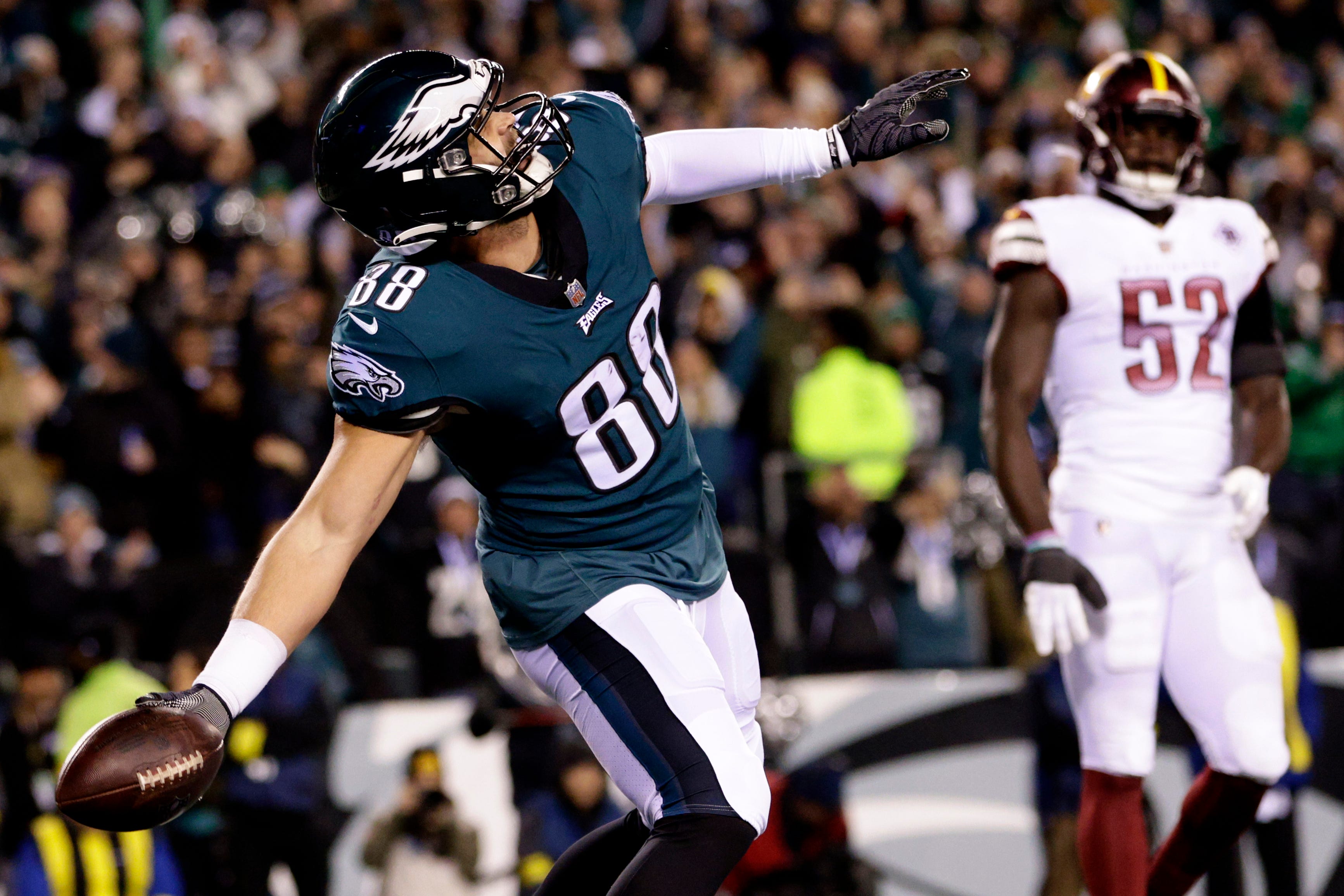 Eagles Losing Dallas Goedert For 'multiple Weeks' And Dropoff Is Steep