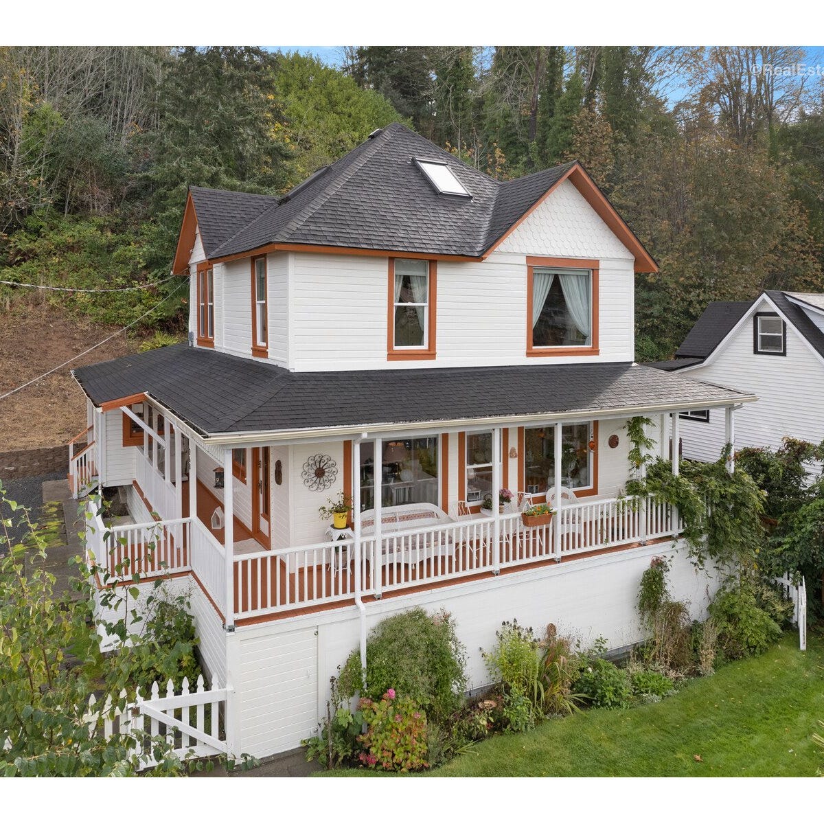 A two-story Victorian house featured in "The Goonies" in Astoria, Ore., hit the market for $1.65 million on Nov. 17, 2022.