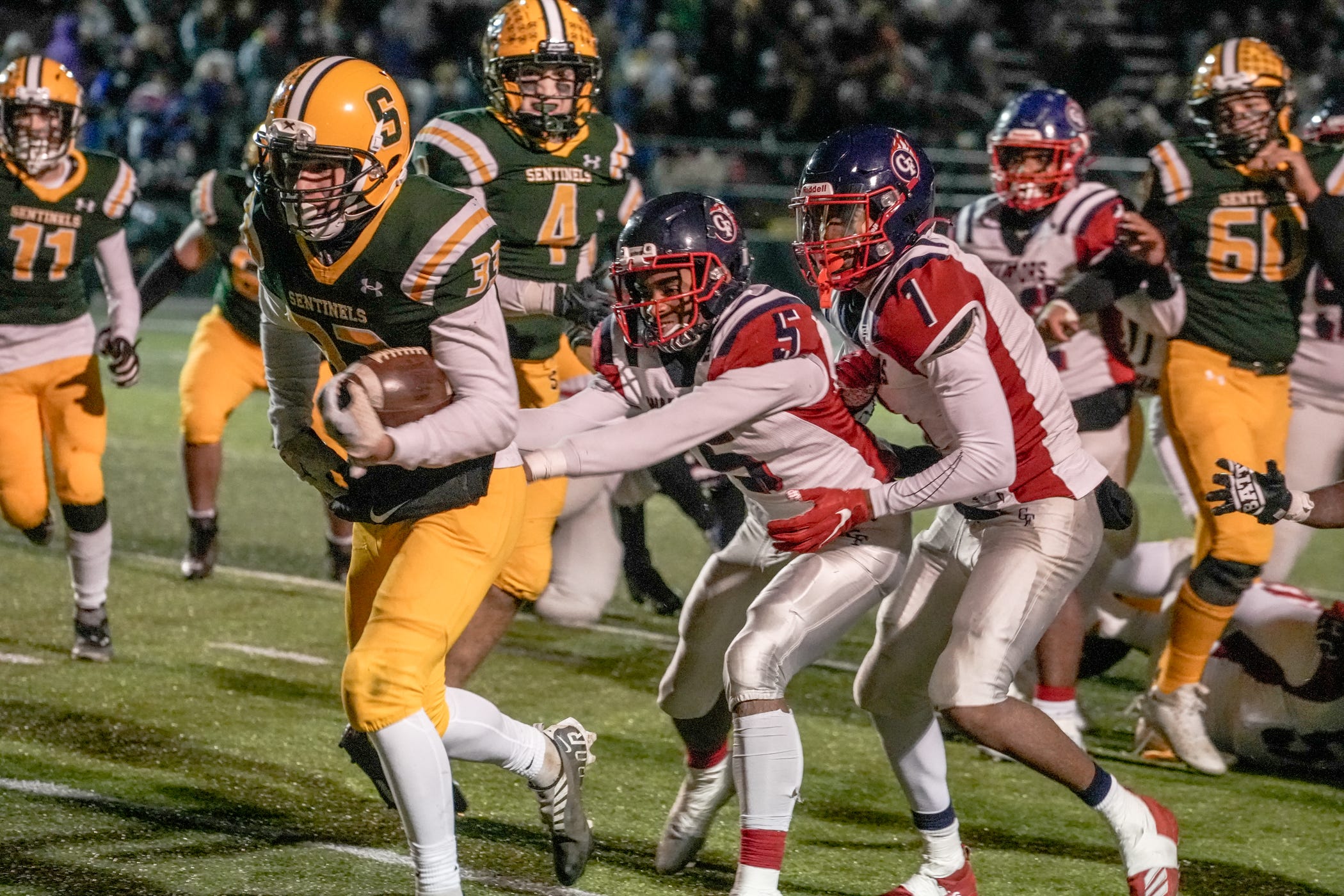 Smithfield Beats Central Falls In RIIL Division IV Super Bowl Saturday