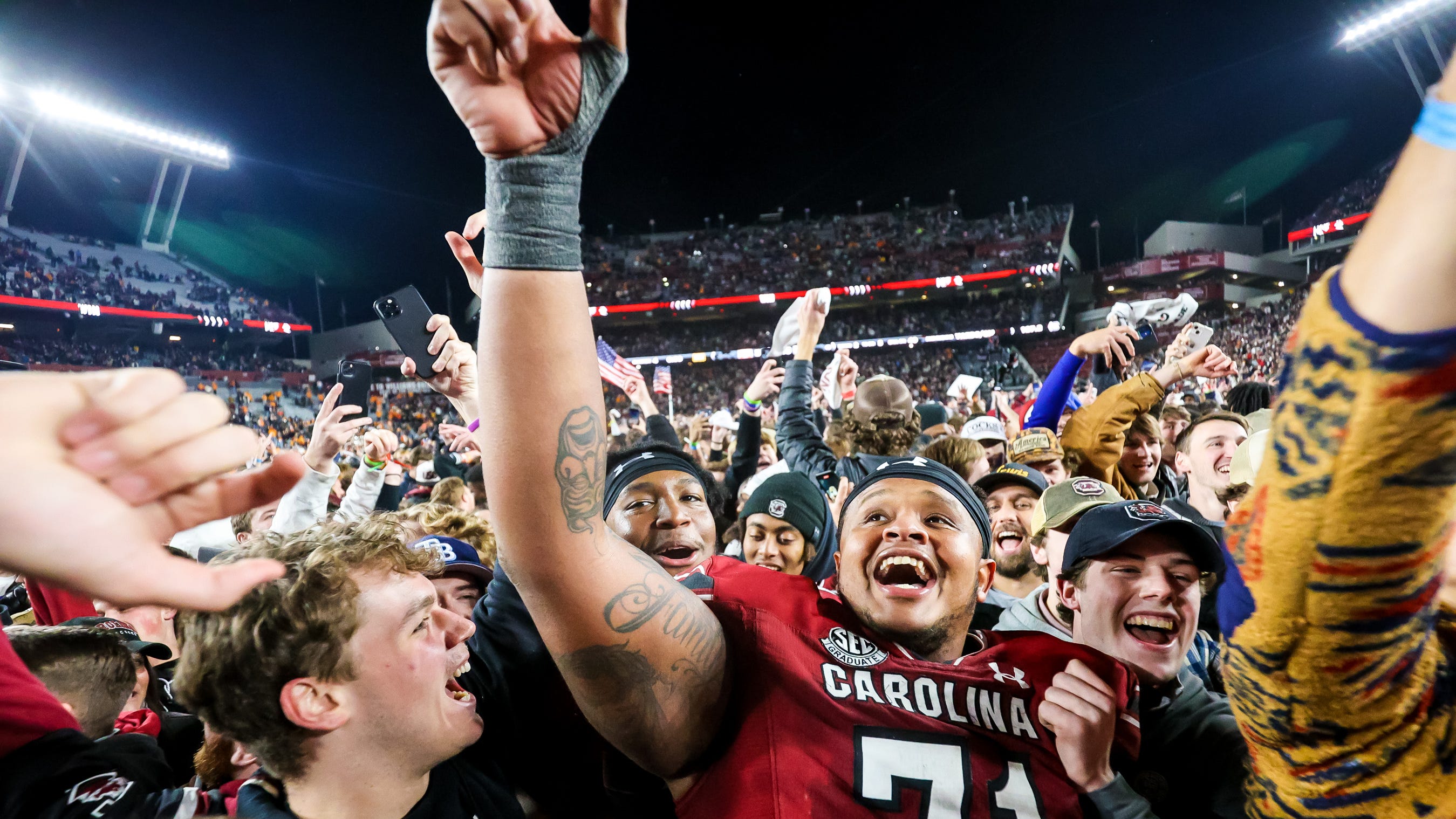 How South Carolina football will remember field storming vs Tennessee