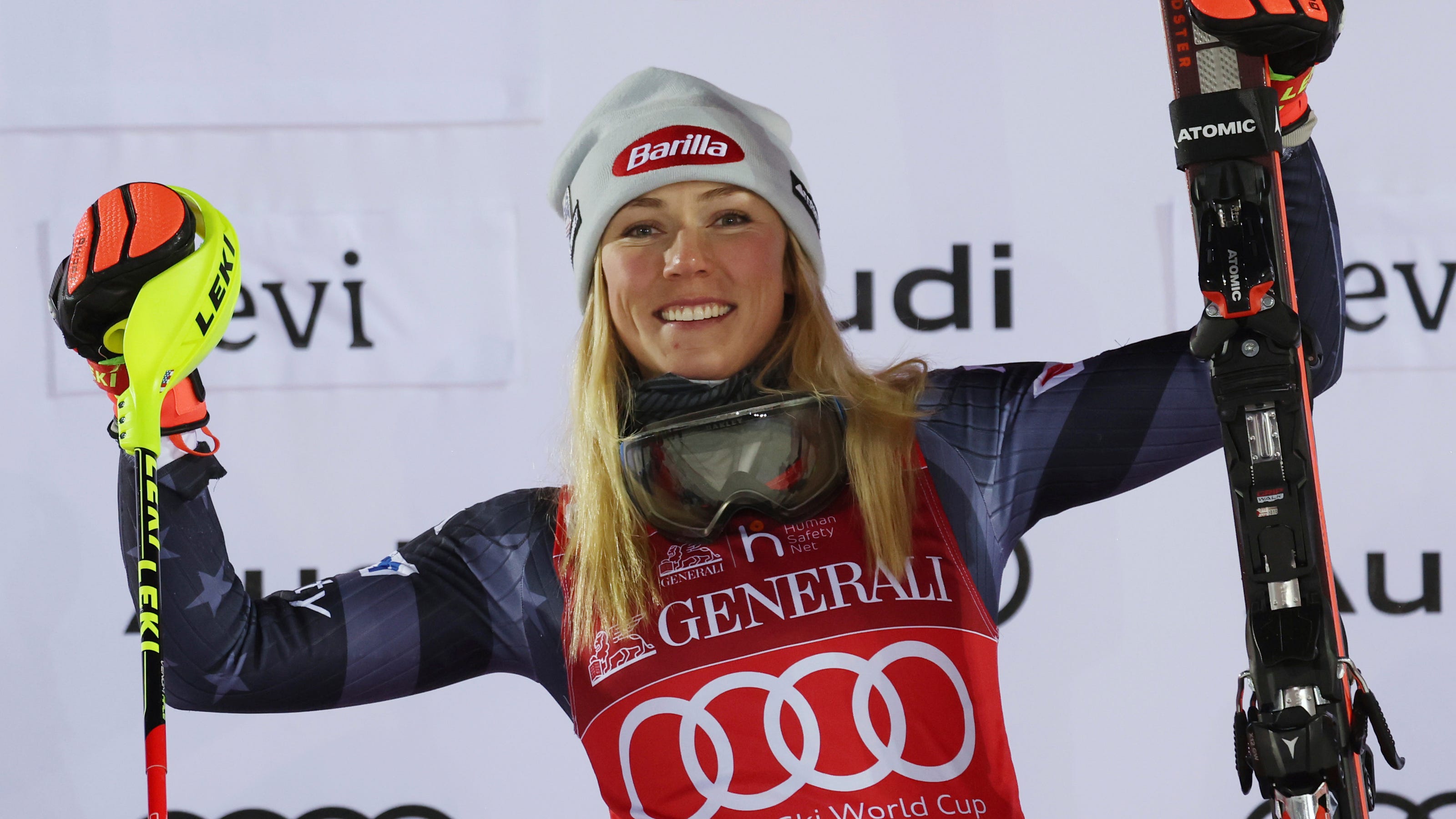 Mikaela Shiffrin Wins Second World Cup Slalom In Two Days