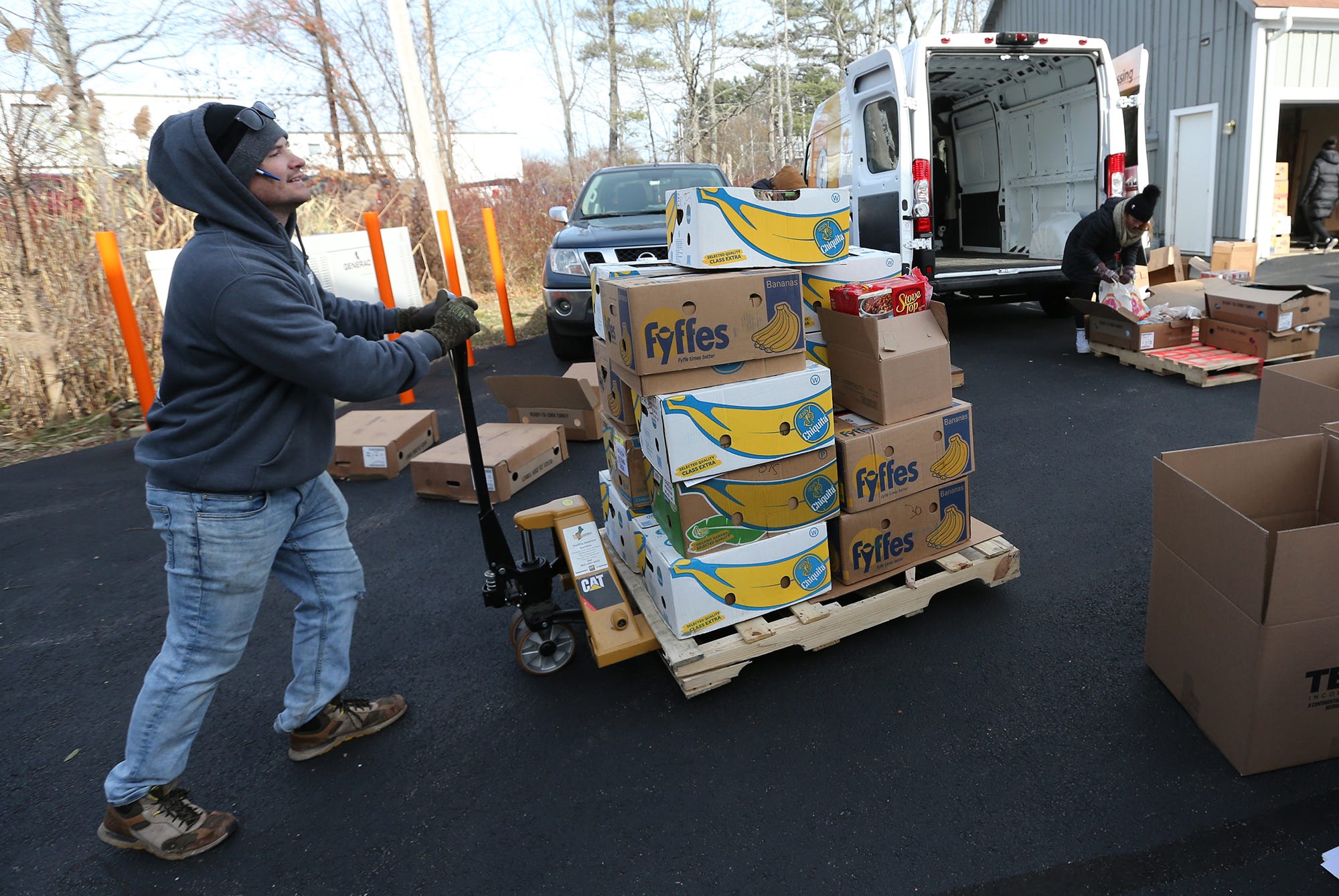 Operation Blessing Of Portsmouth NH Distributes Thanksgiving Baskets